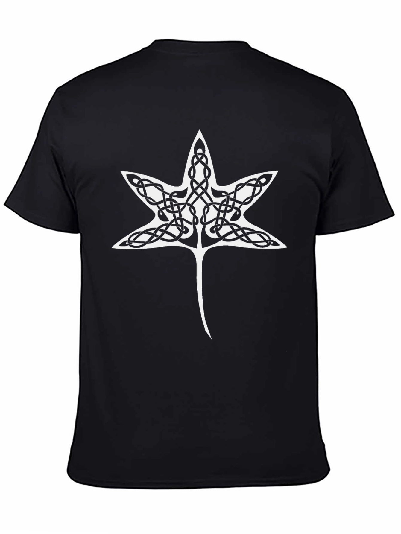 Celtic Knot Star T-Shirt - Black