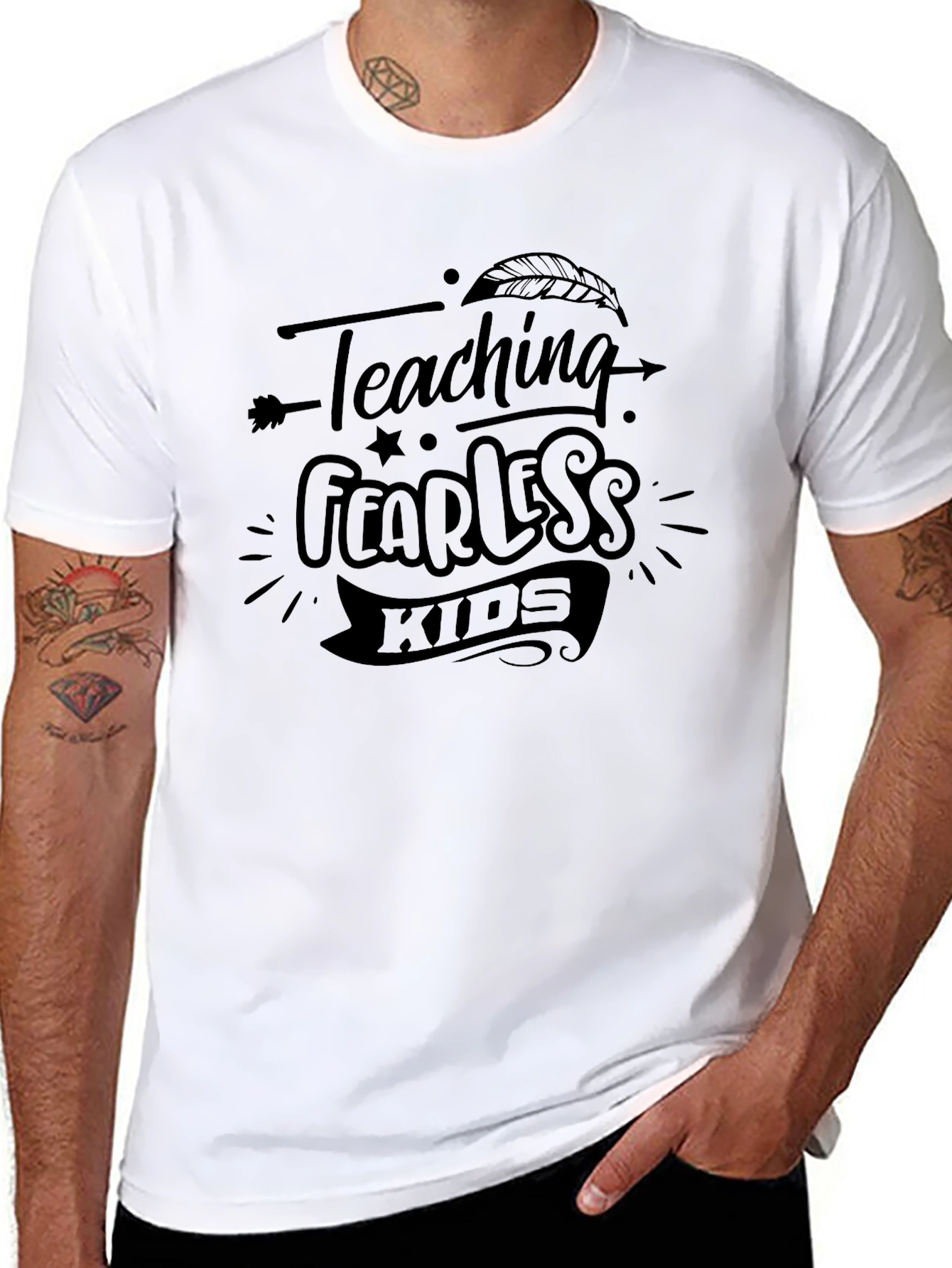 Teaching Fearless Kids Graphic T-Shirt