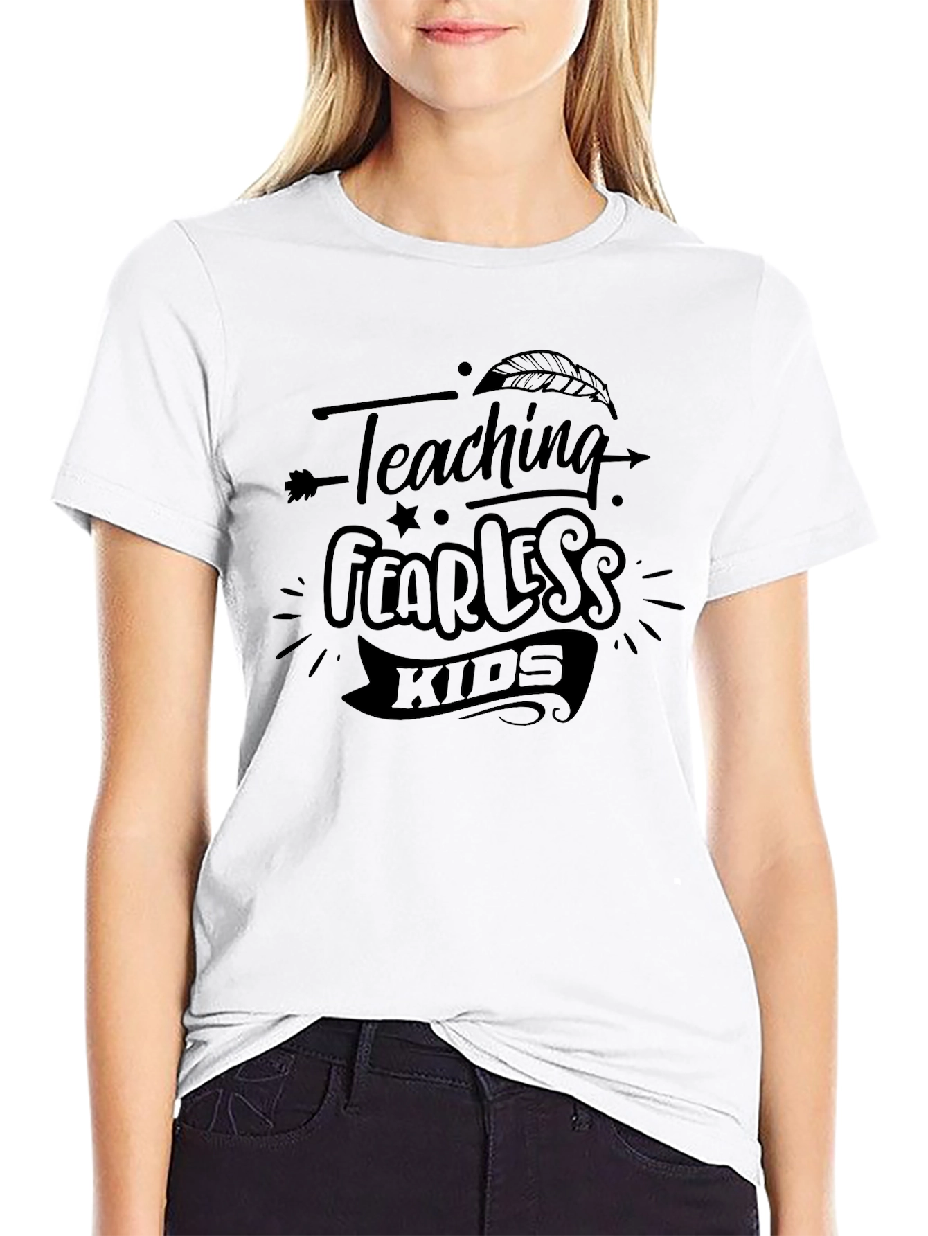 Teaching Fearless Kids Graphic T-Shirt