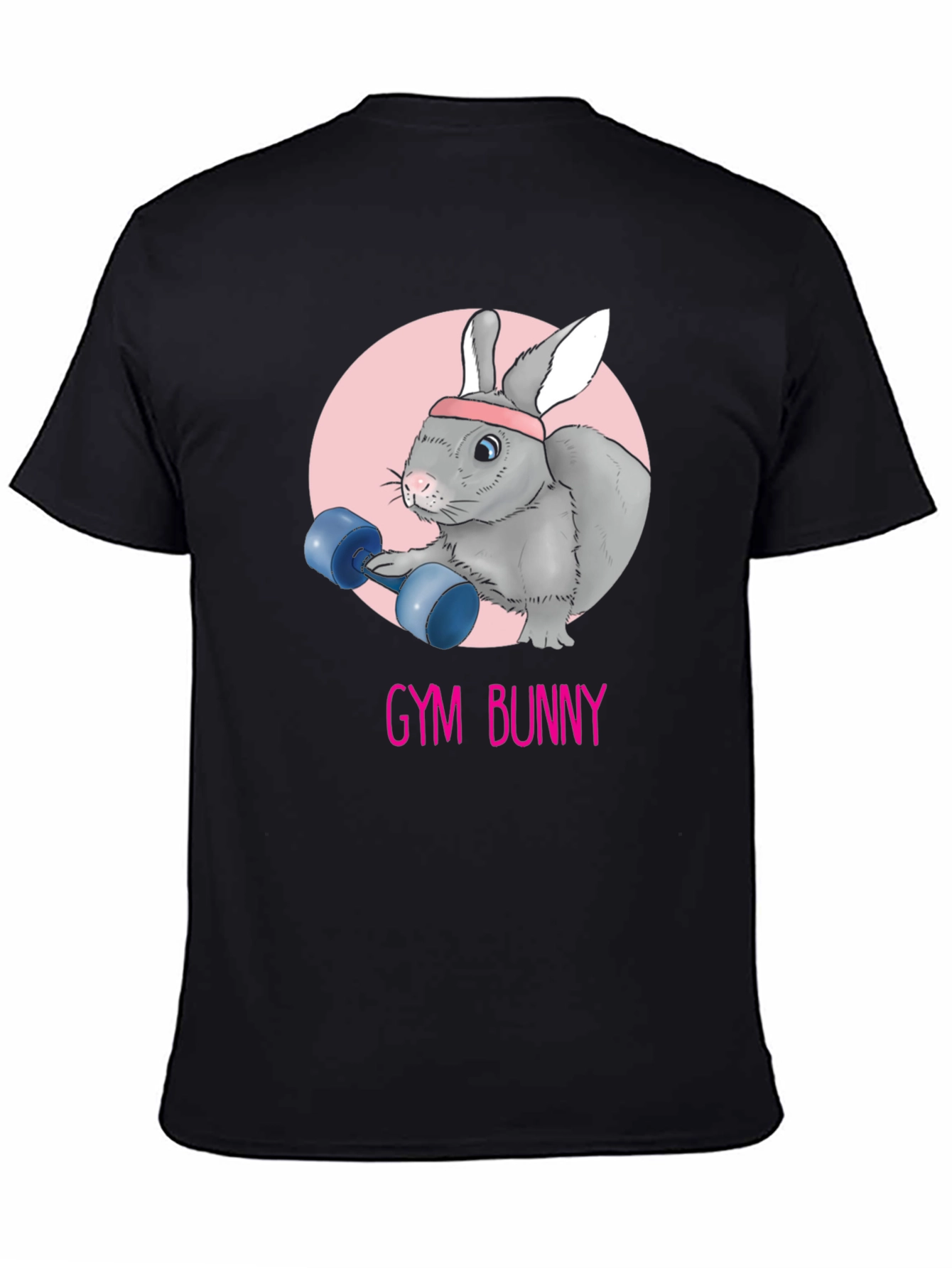 Gym Bunny Graphic T-Shirt