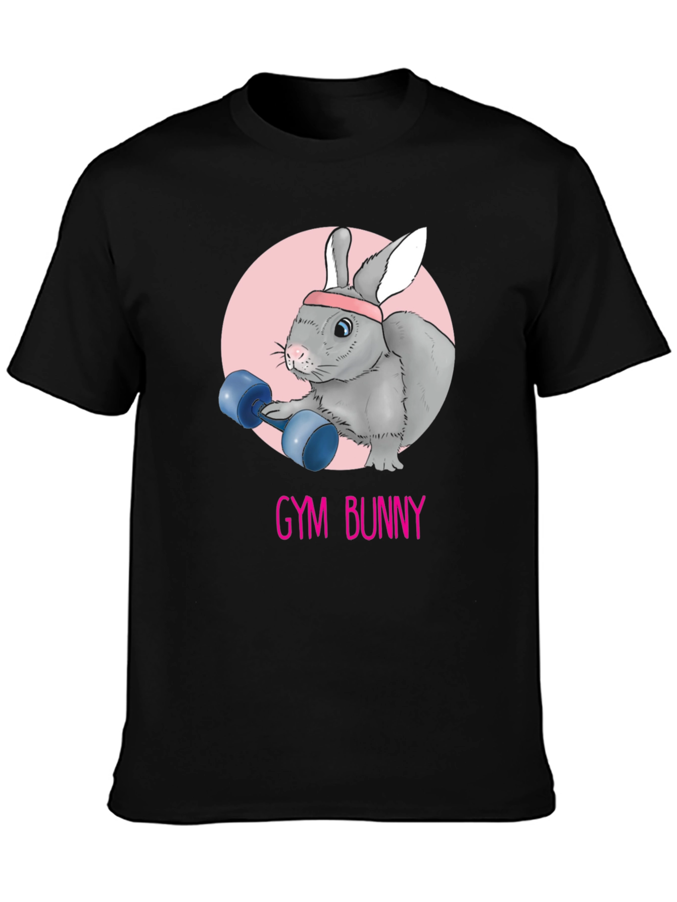 Gym Bunny Graphic T-Shirt