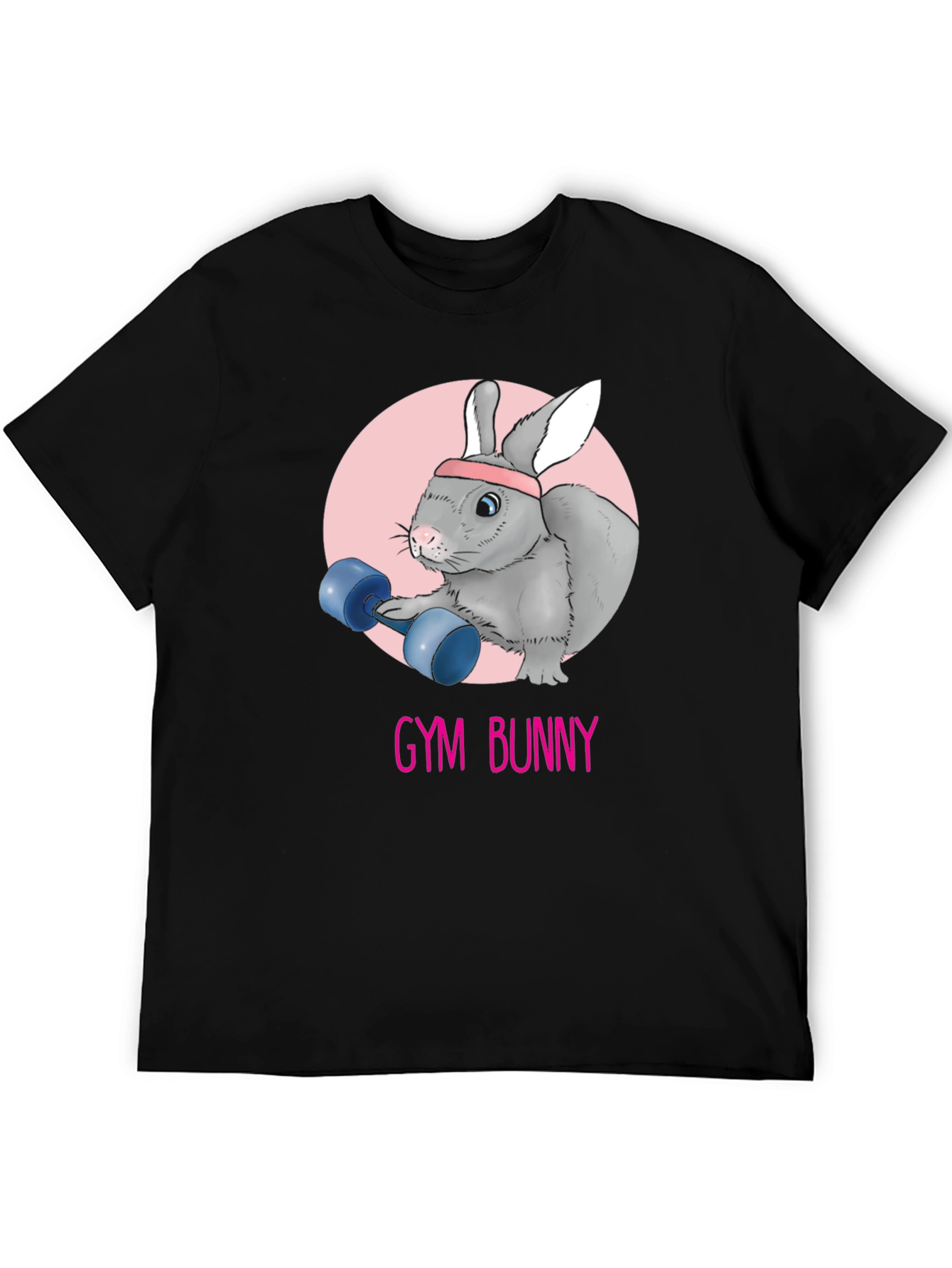 Gym Bunny Graphic T-Shirt