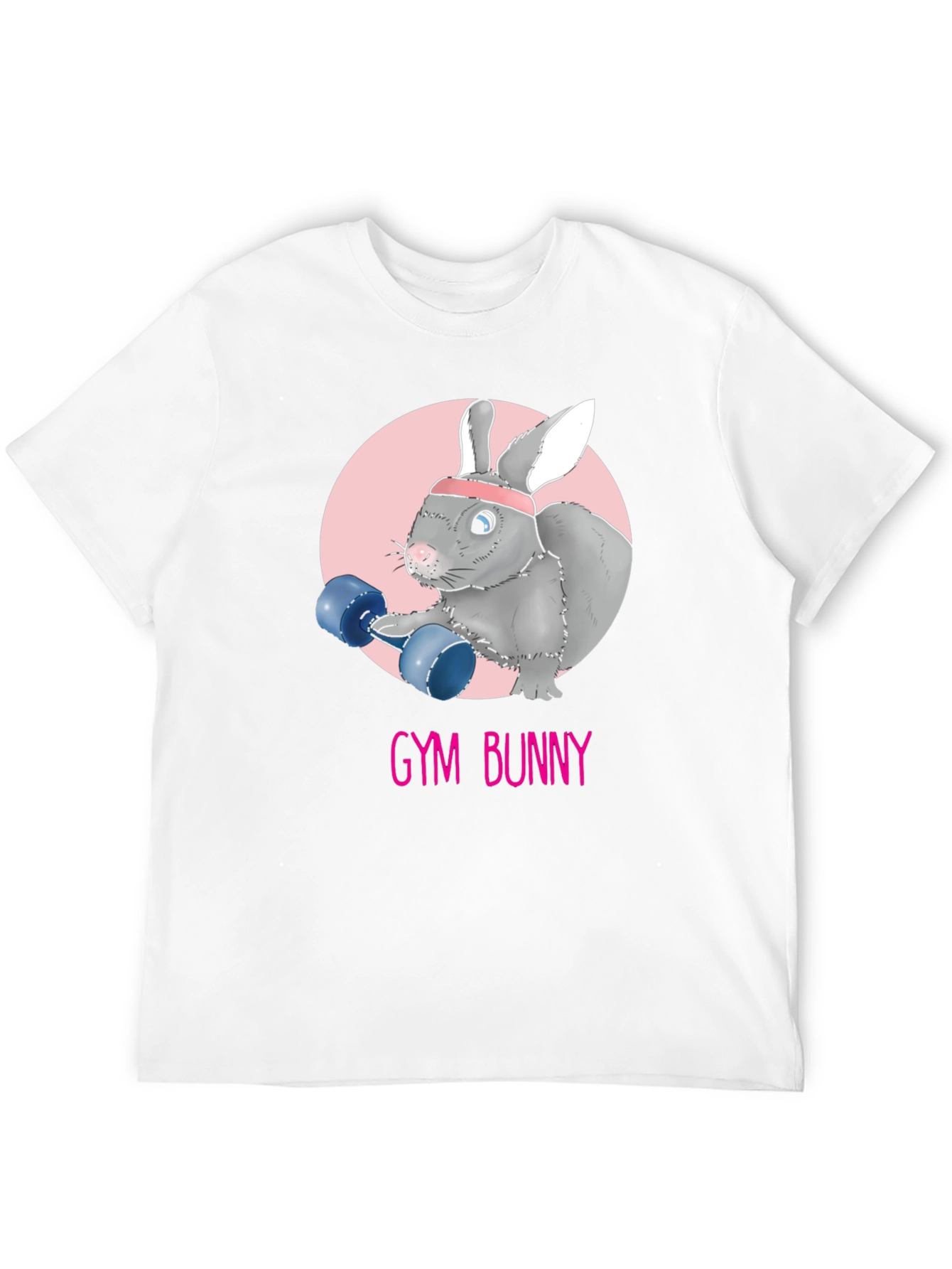 Gym Bunny Graphic T-Shirt