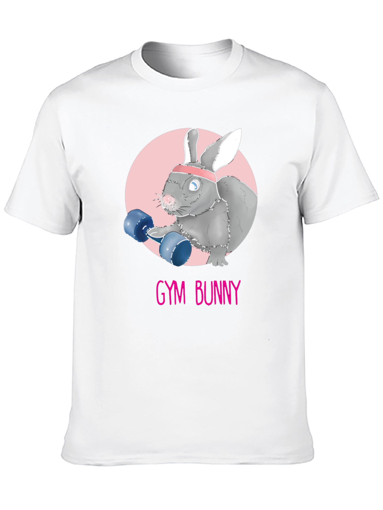 Gym Bunny Graphic T-Shirt