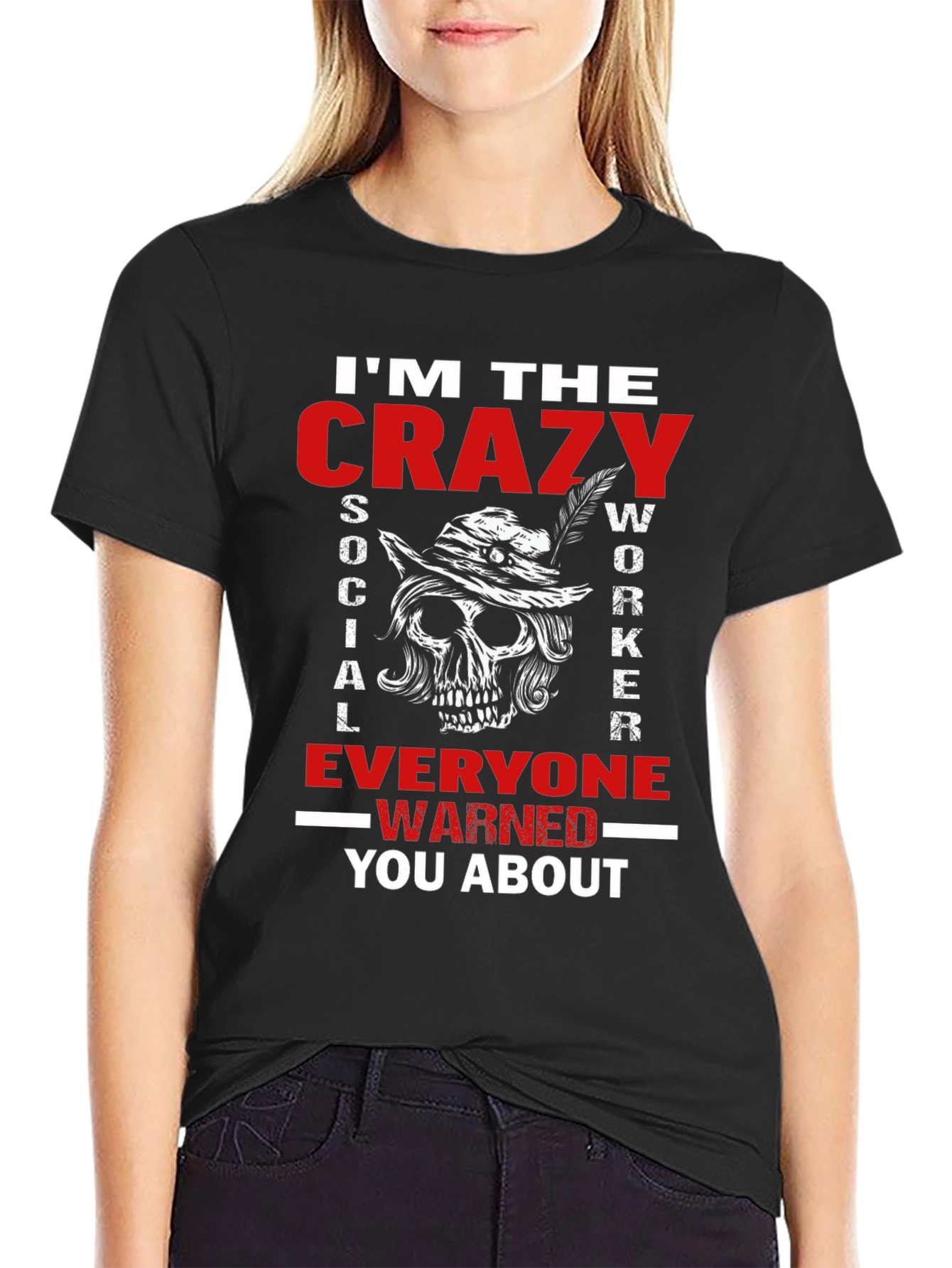 Crazy Social Worker Graphic Tee