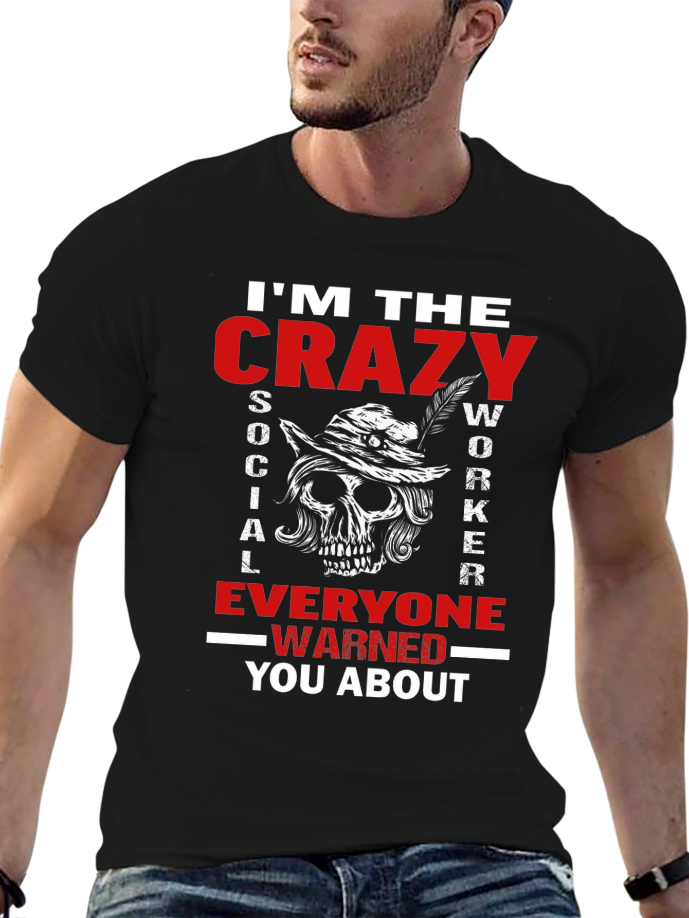 Crazy Social Worker Graphic Tee