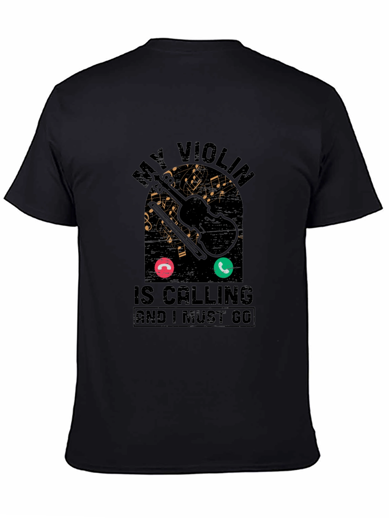 My Violin is Calling Graphic Tee