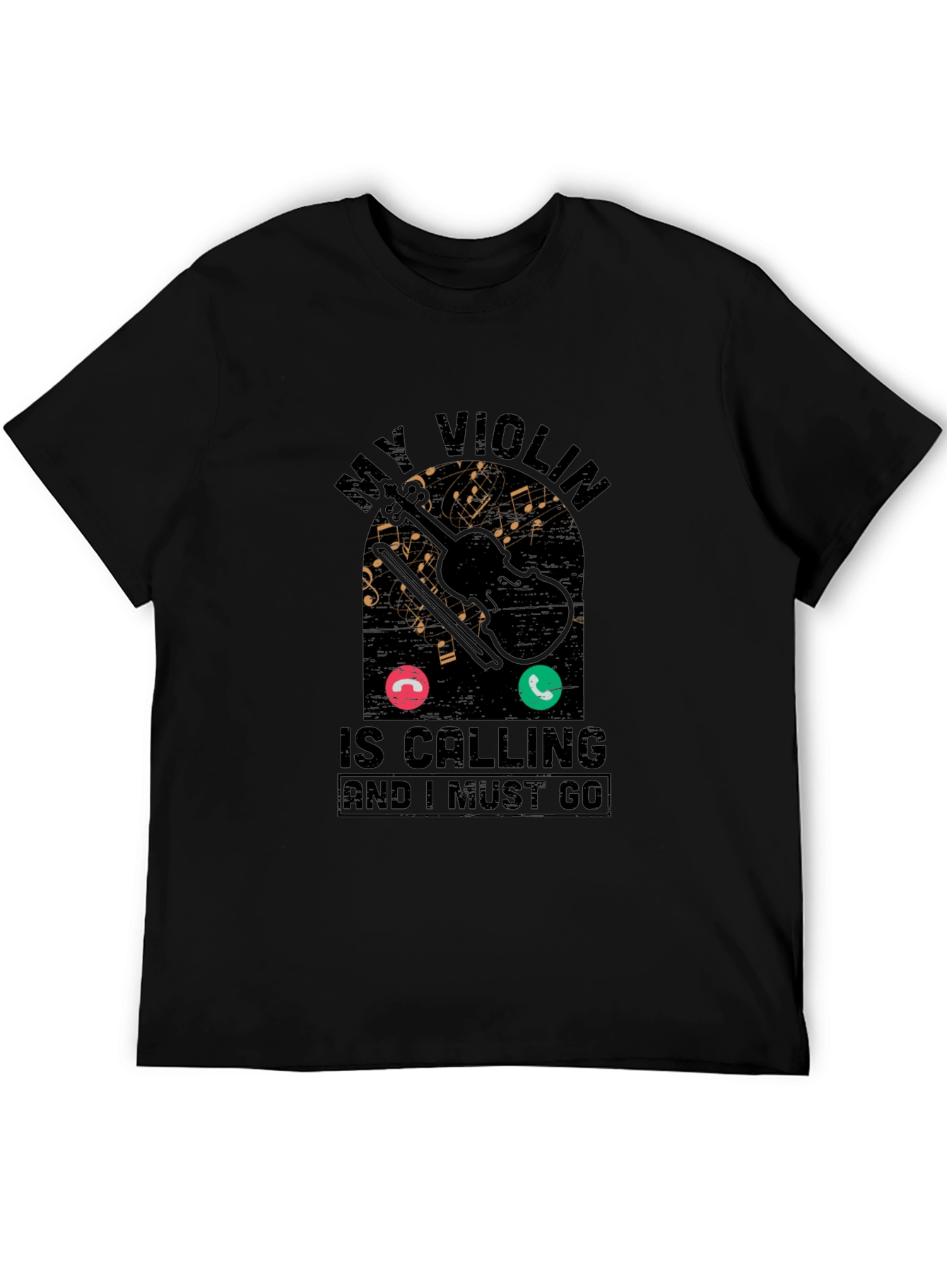 My Violin is Calling Graphic Tee