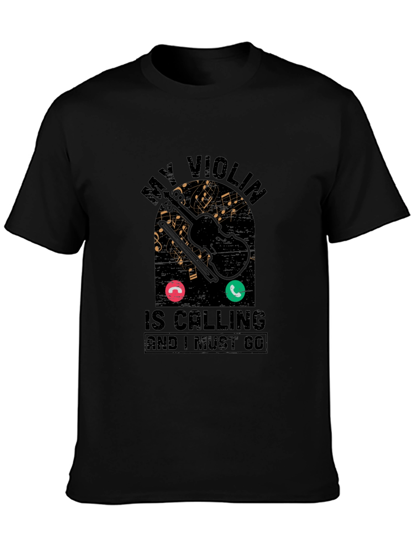 My Violin is Calling Graphic Tee