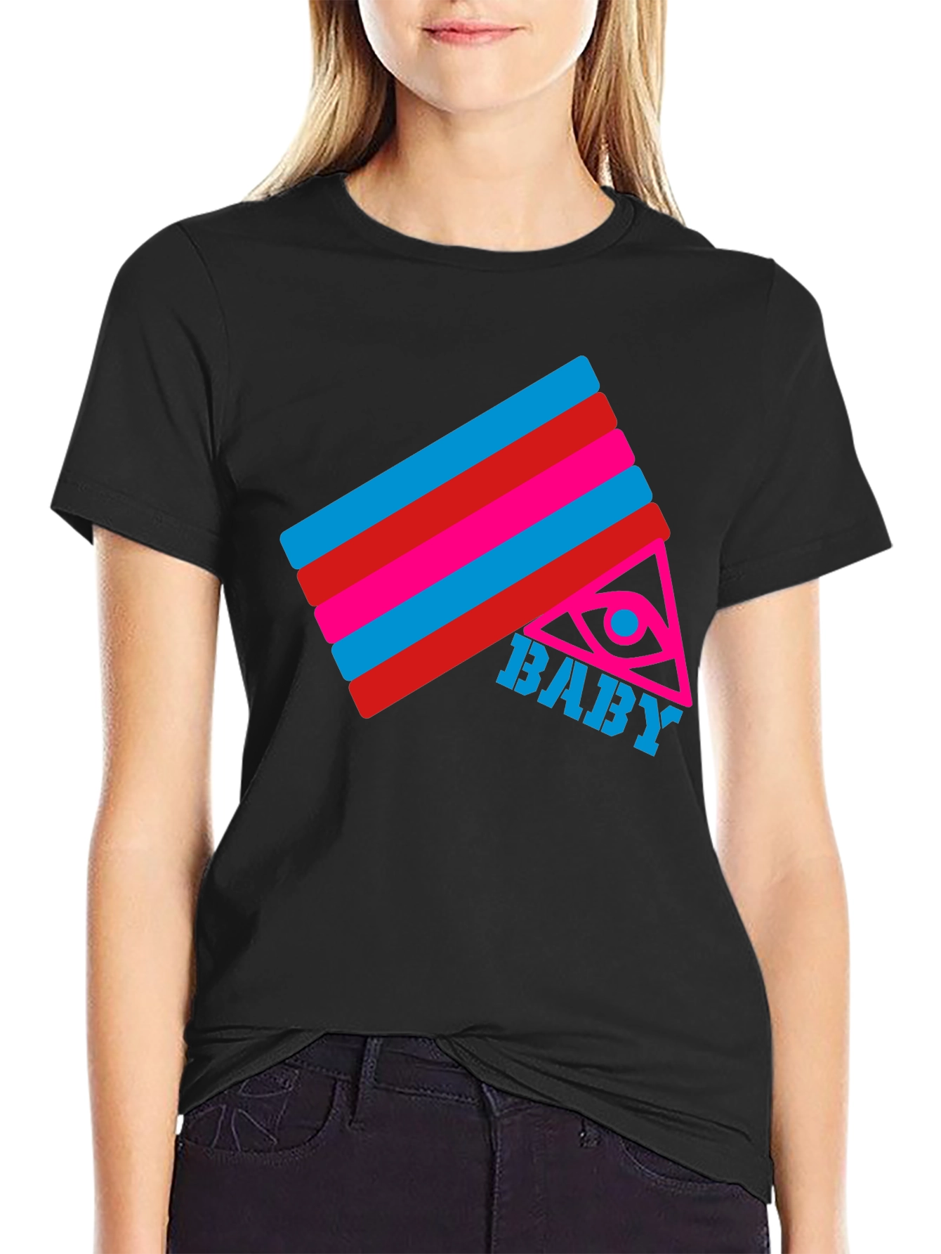 Illuminati Baby Black T-Shirt