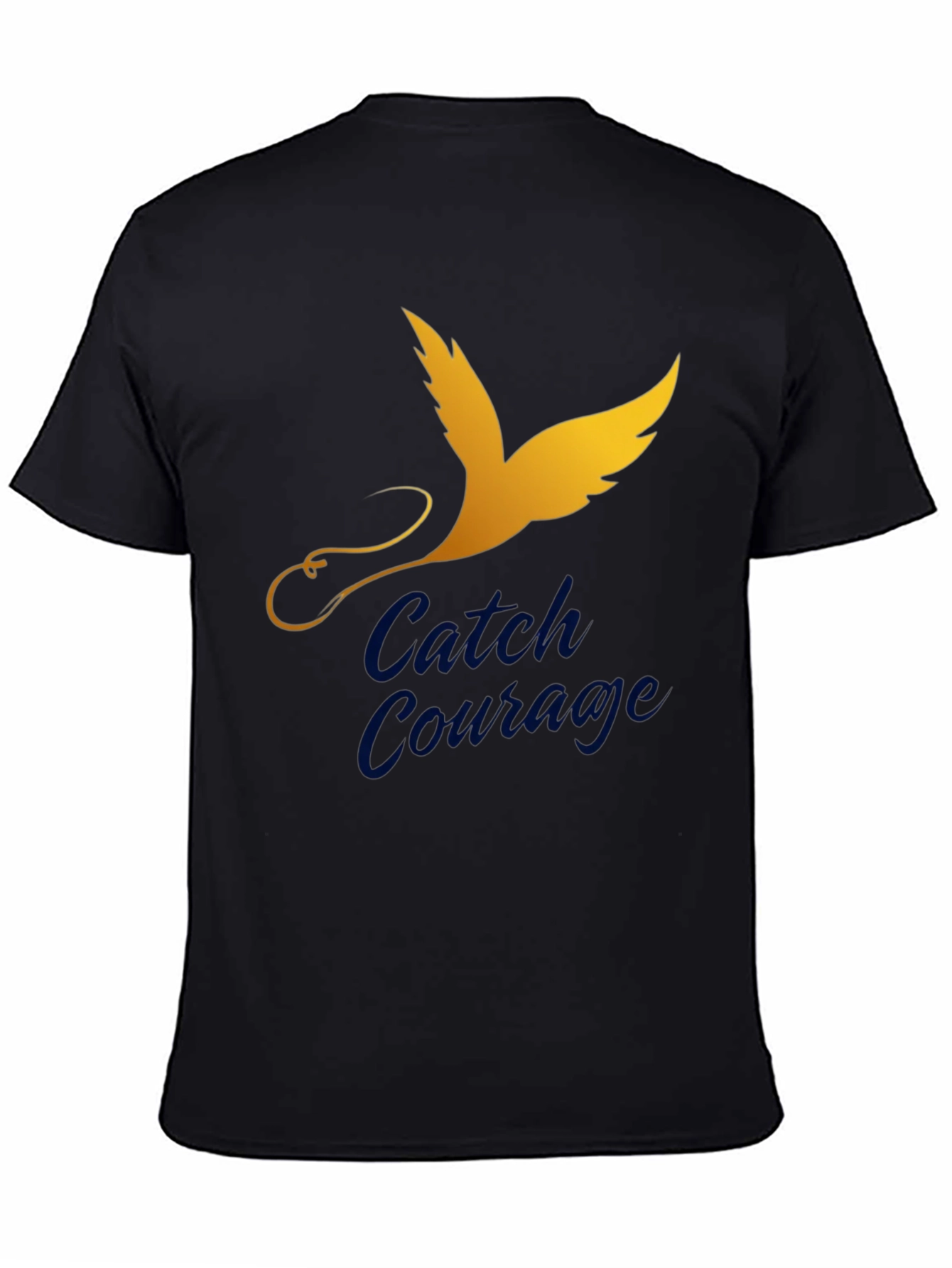Catch Courage Graphic Tee - Inspiring Design