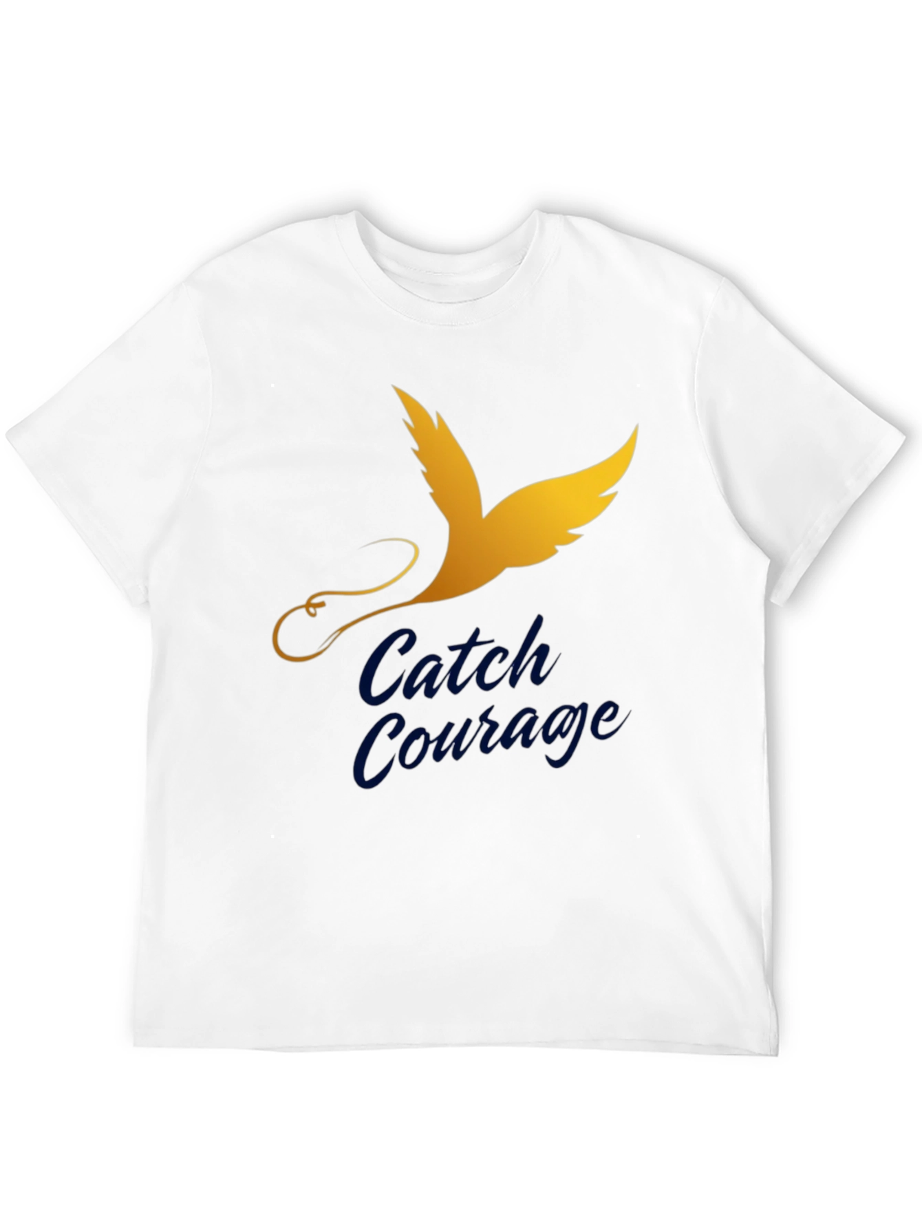 Catch Courage Graphic Tee - Inspiring Design