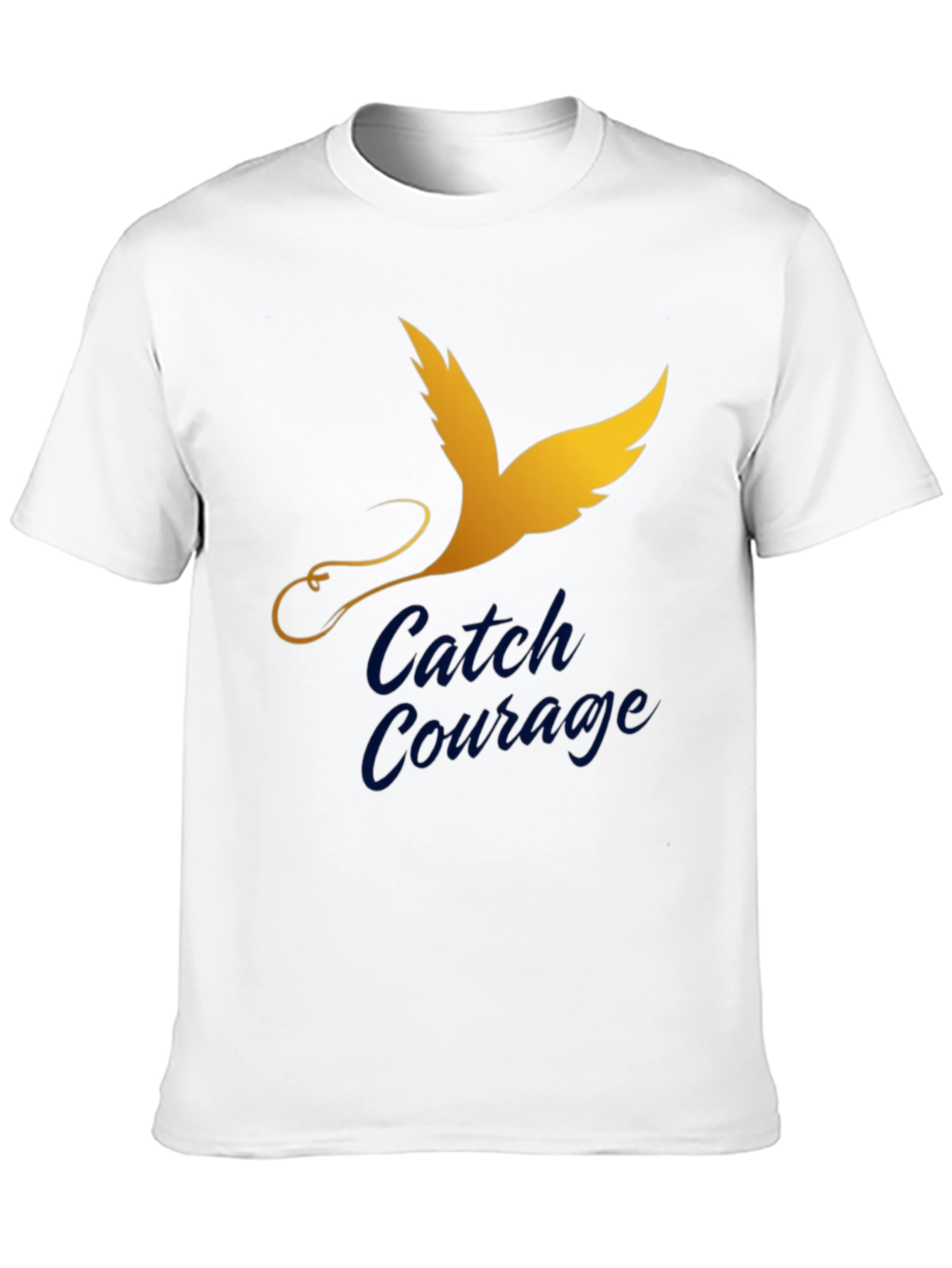 Catch Courage Graphic Tee - Inspiring Design