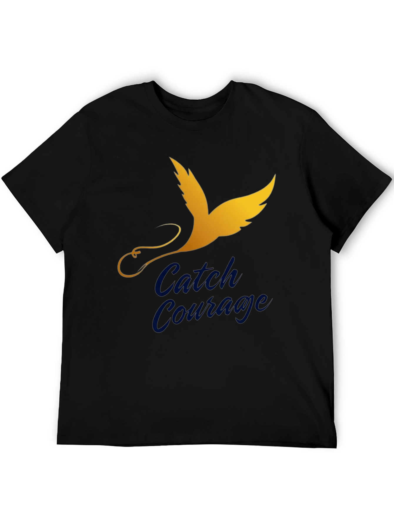Catch Courage Graphic Tee - Inspiring Design