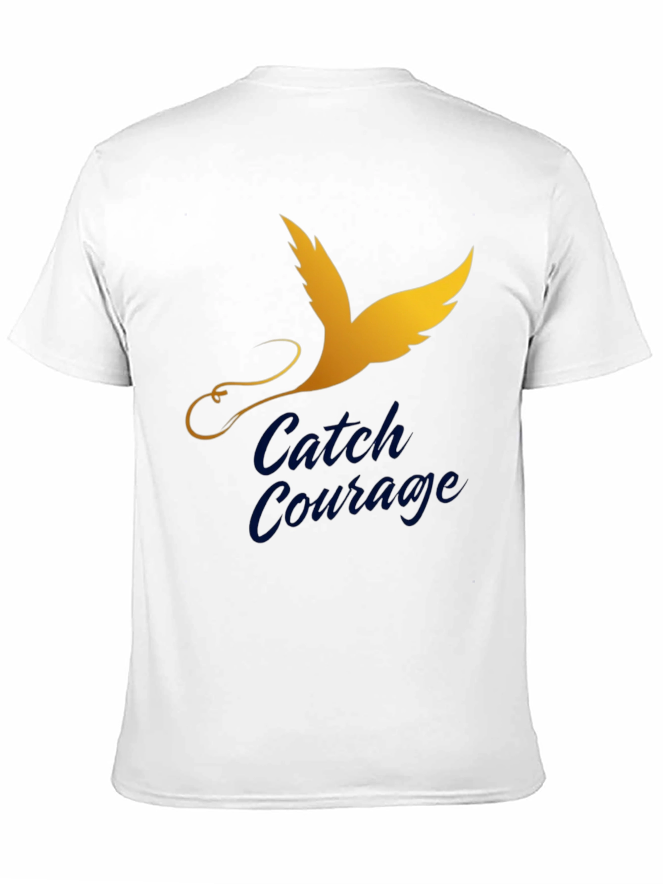 Catch Courage Graphic Tee - Inspiring Design