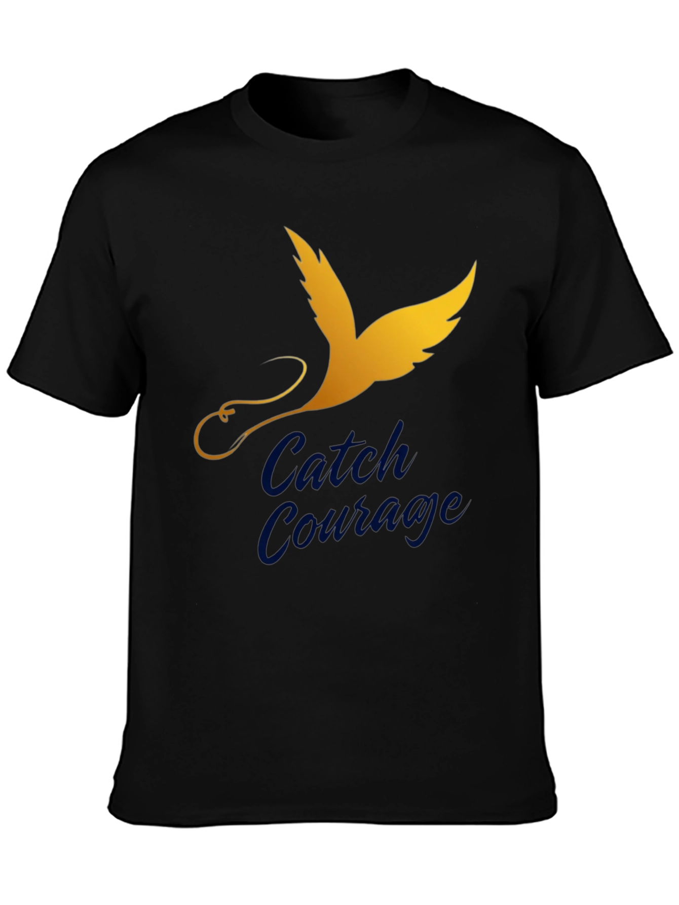 Catch Courage Graphic Tee - Inspiring Design