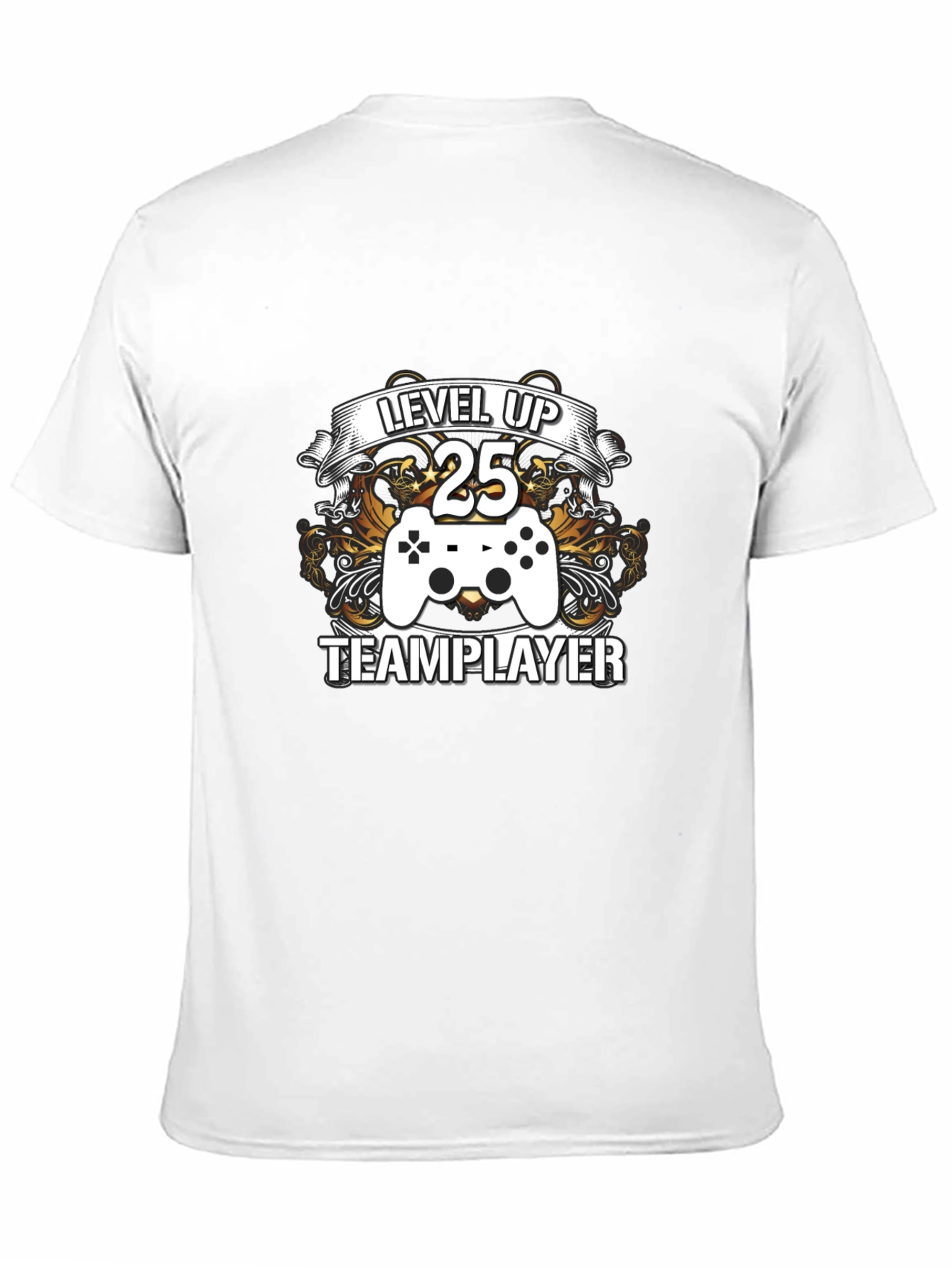 Level Up 25 Team Player Graphic Tee
