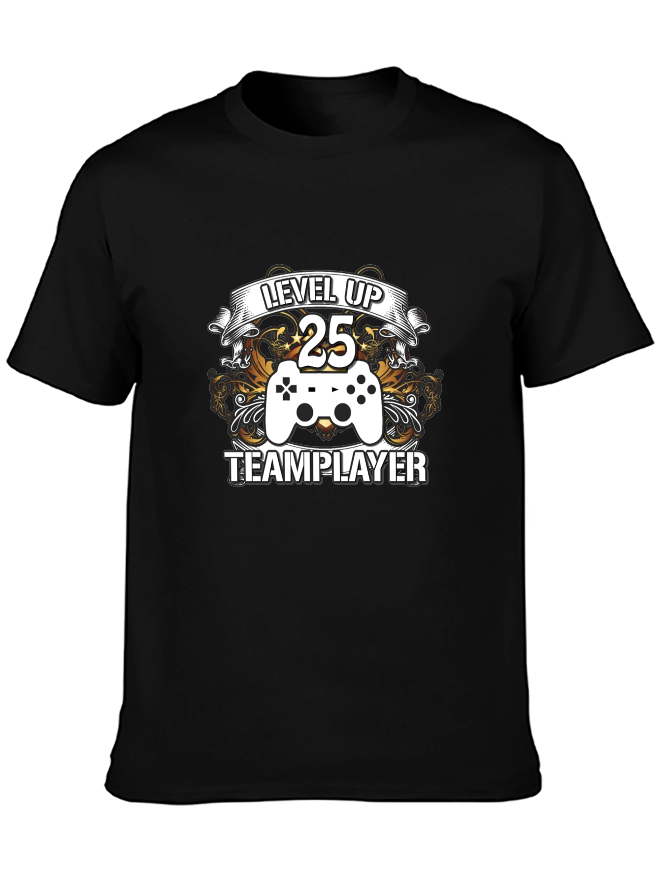 Level Up 25 Team Player Graphic Tee