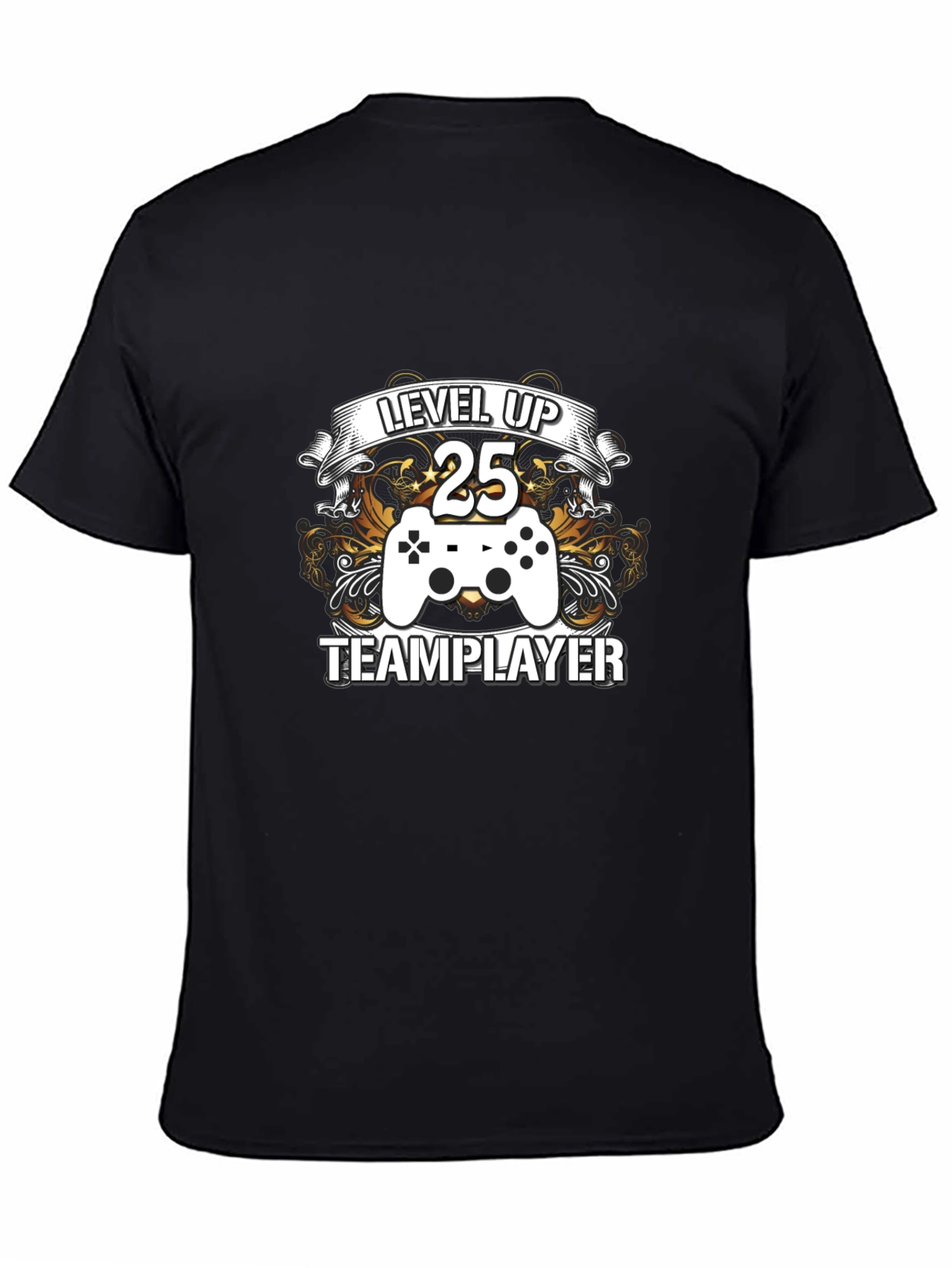 Level Up 25 Team Player Graphic Tee