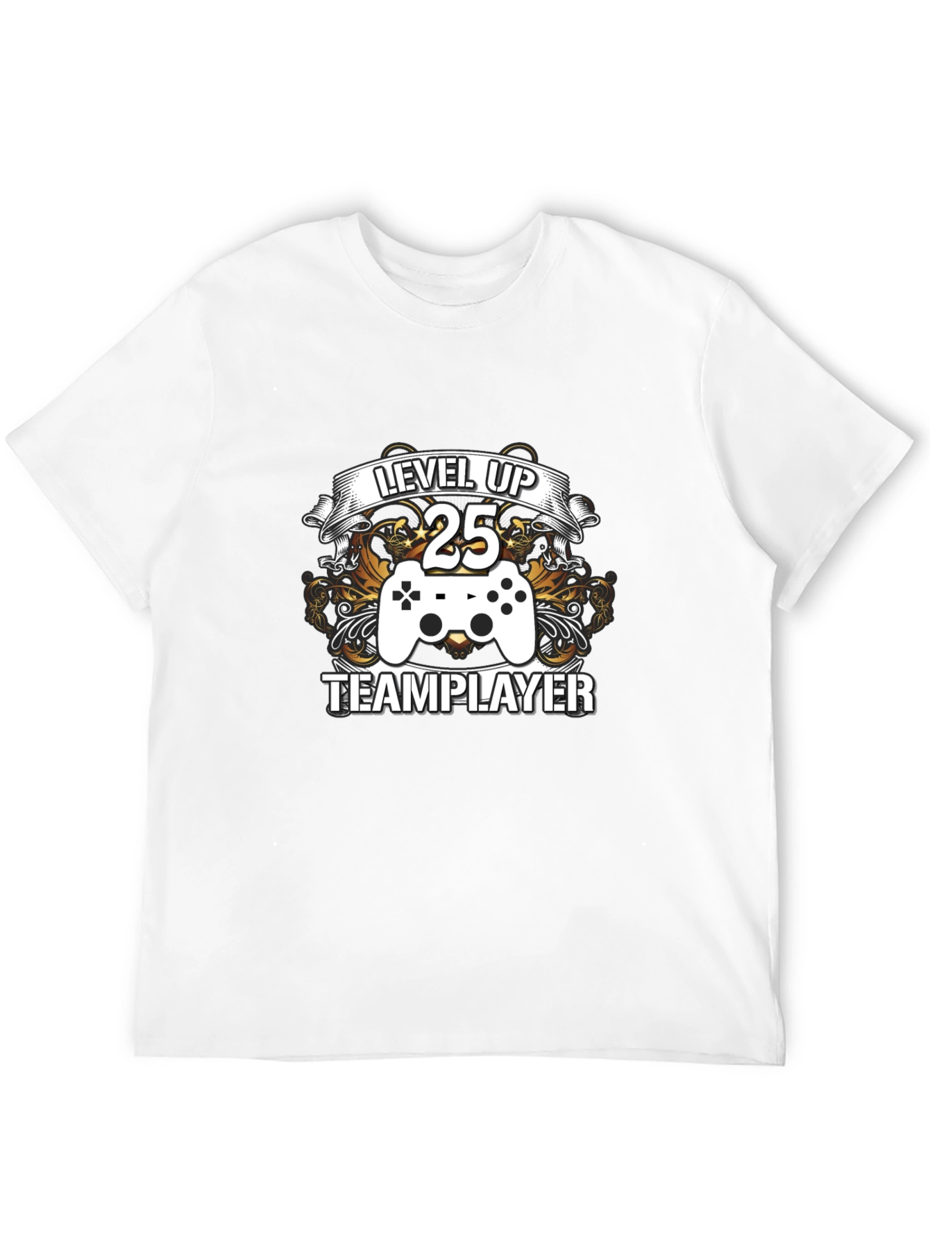Level Up 25 Team Player Graphic Tee