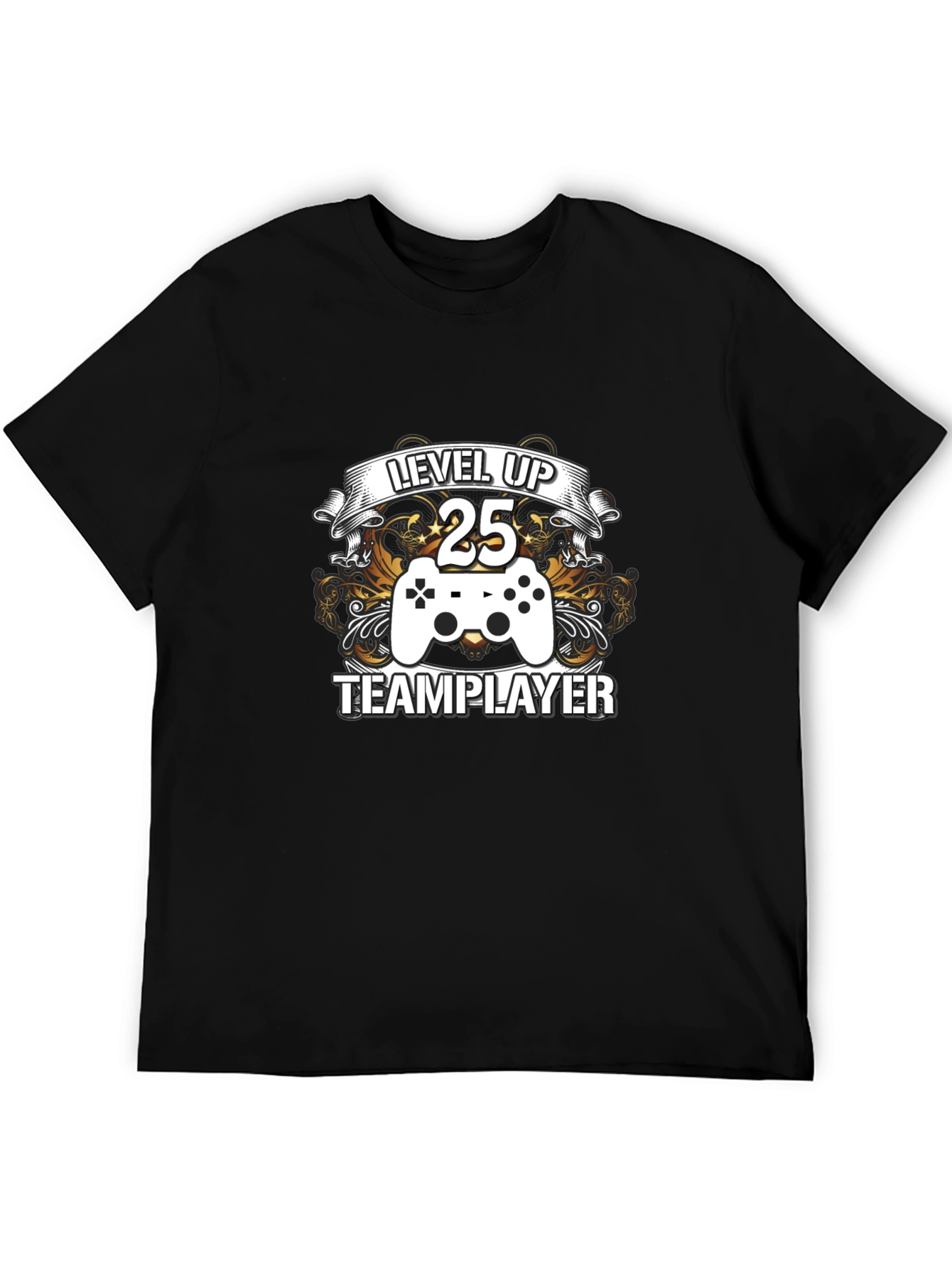 Level Up 25 Team Player Graphic Tee