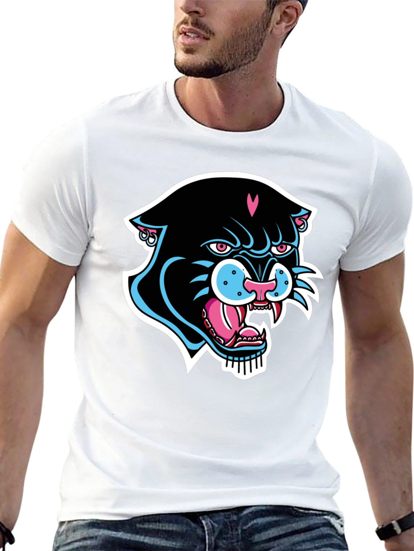 Black Panther Graphic Tee - Cool Streetwear