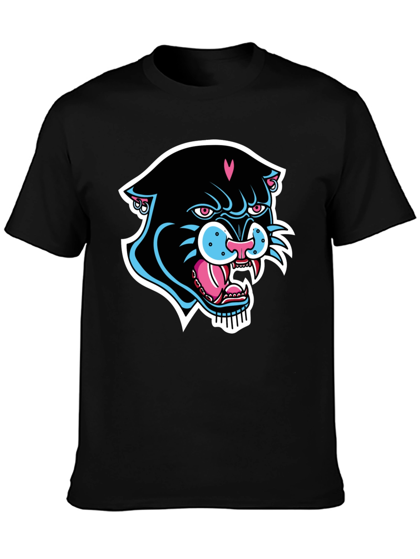 Black Panther Graphic Tee - Cool Streetwear