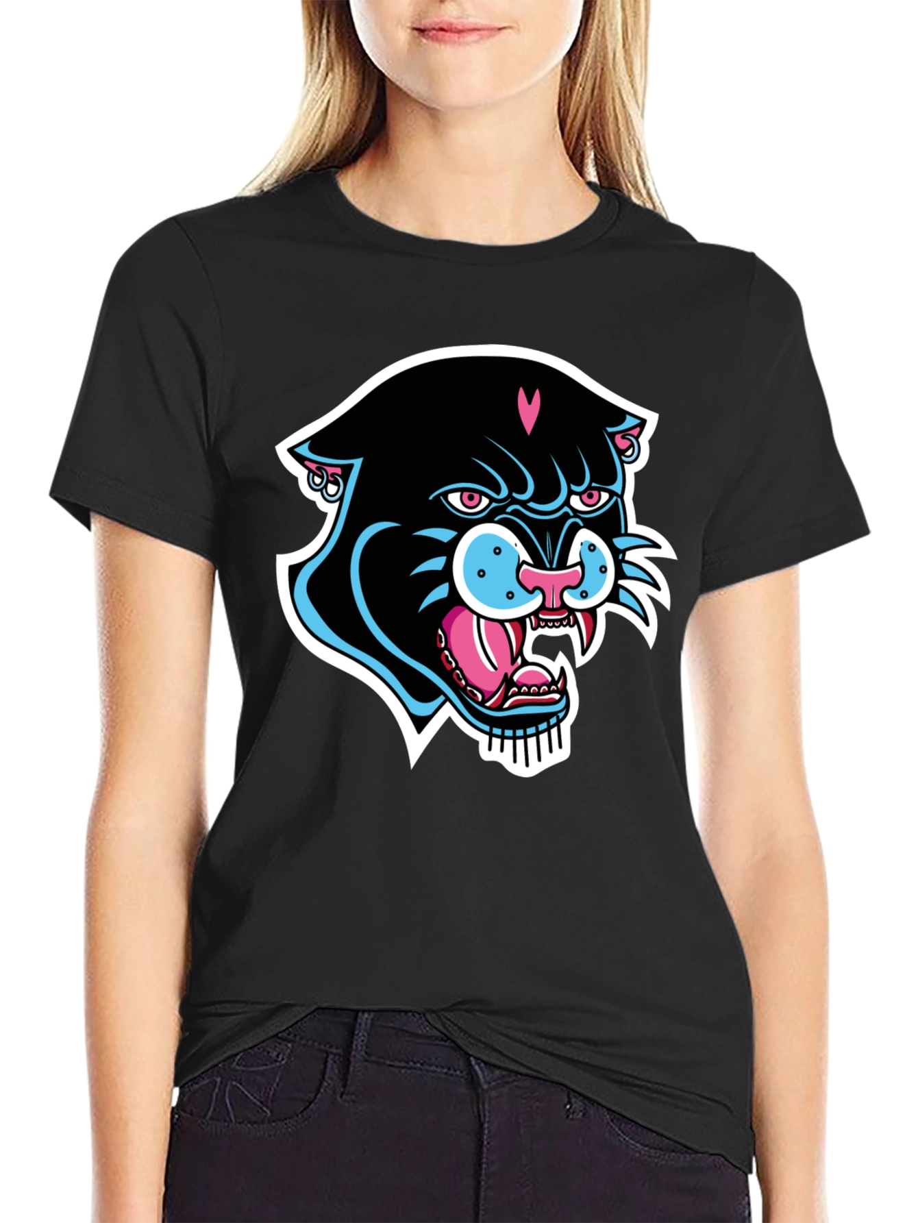 Black Panther Graphic Tee - Cool Streetwear