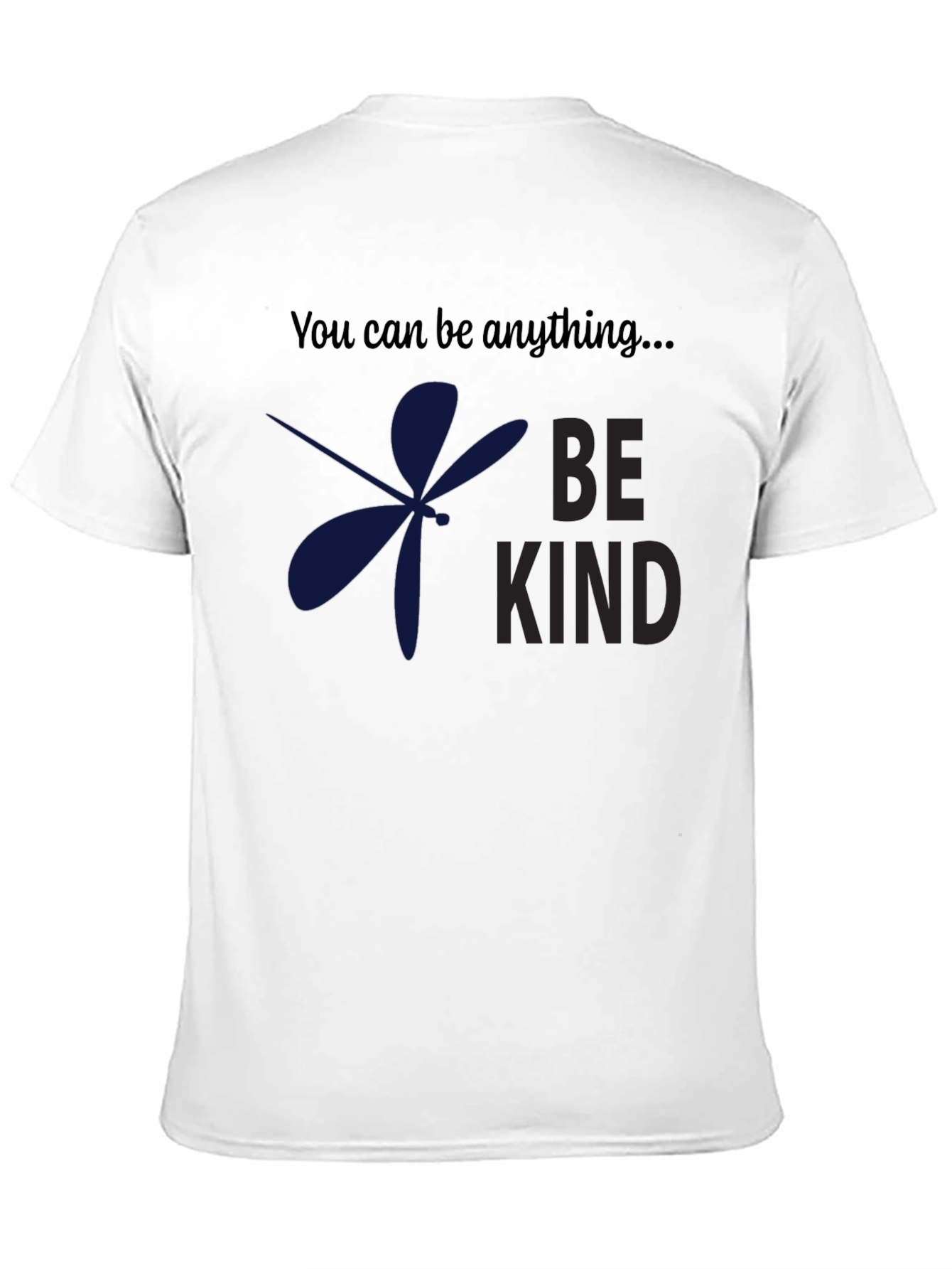 Be Kind Dragonfly T-Shirt: Motivational Graphic Tee