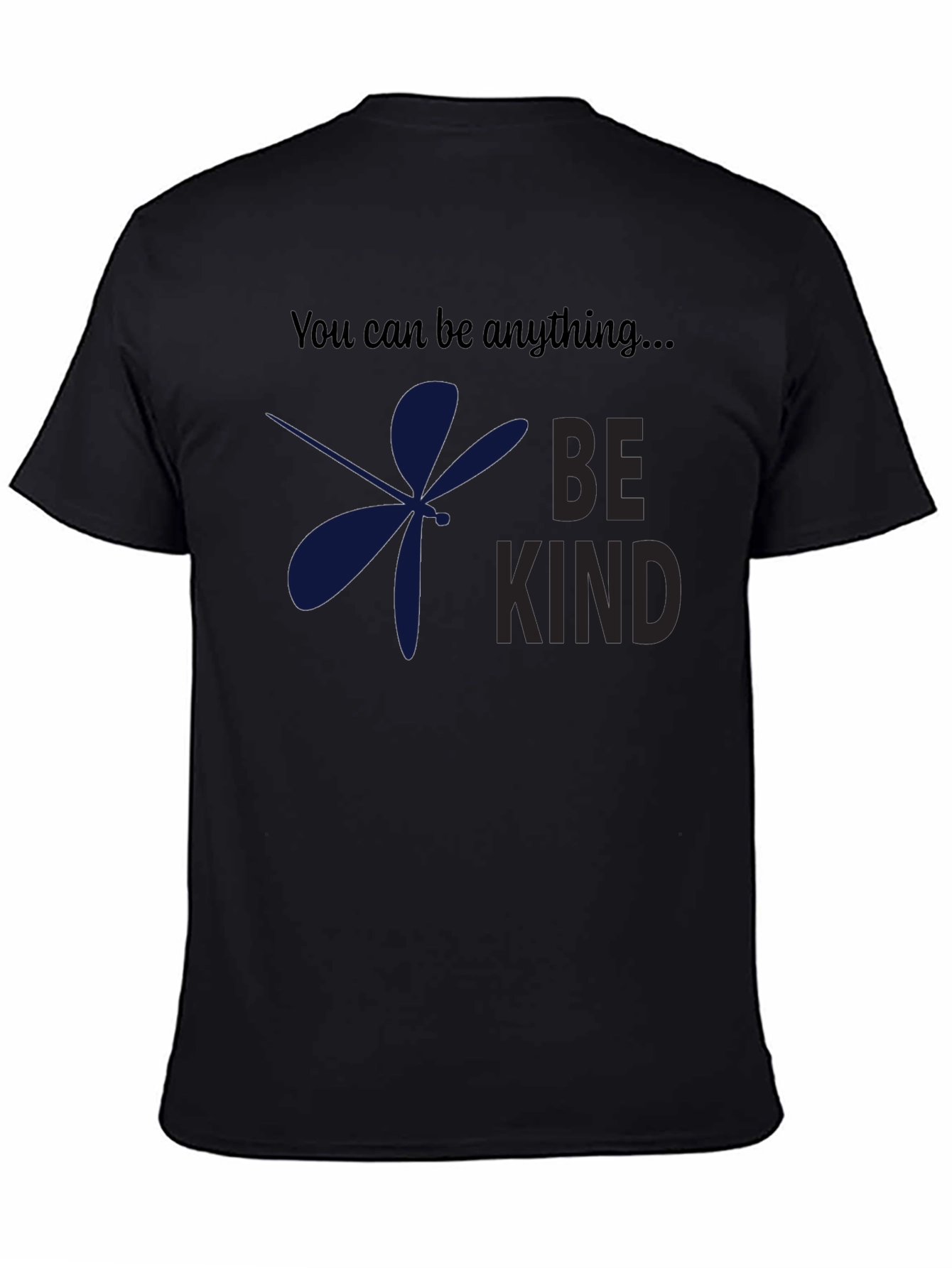 Be Kind Dragonfly T-Shirt: Motivational Graphic Tee