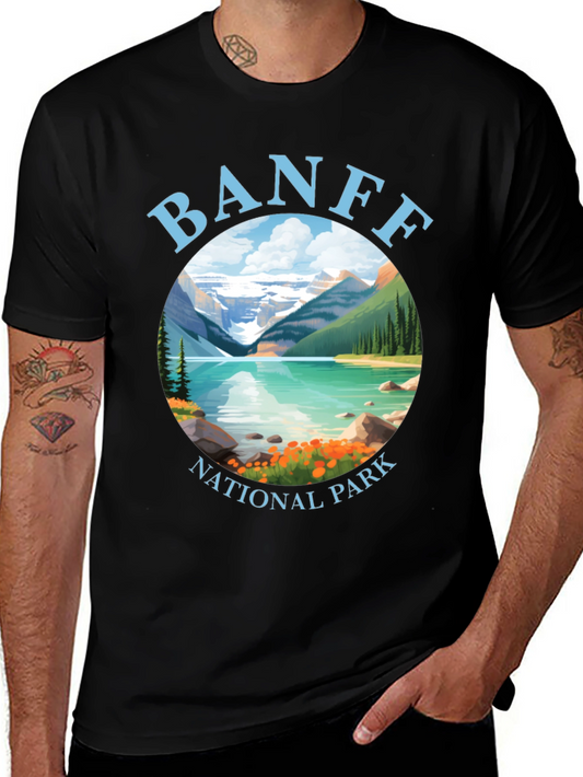 Banff National Park T-Shirt Nature Scene