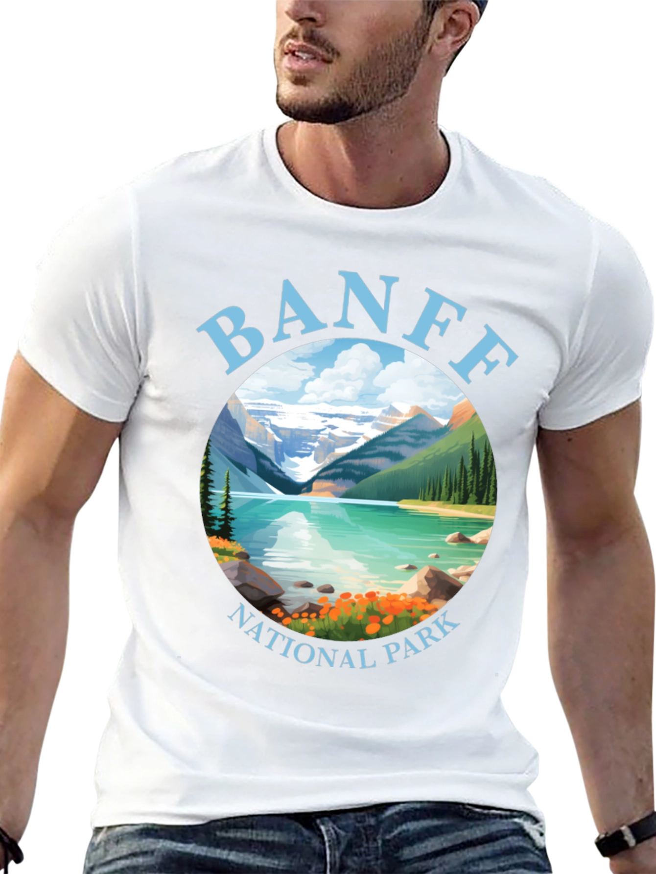 Banff National Park T-Shirt Nature Scene