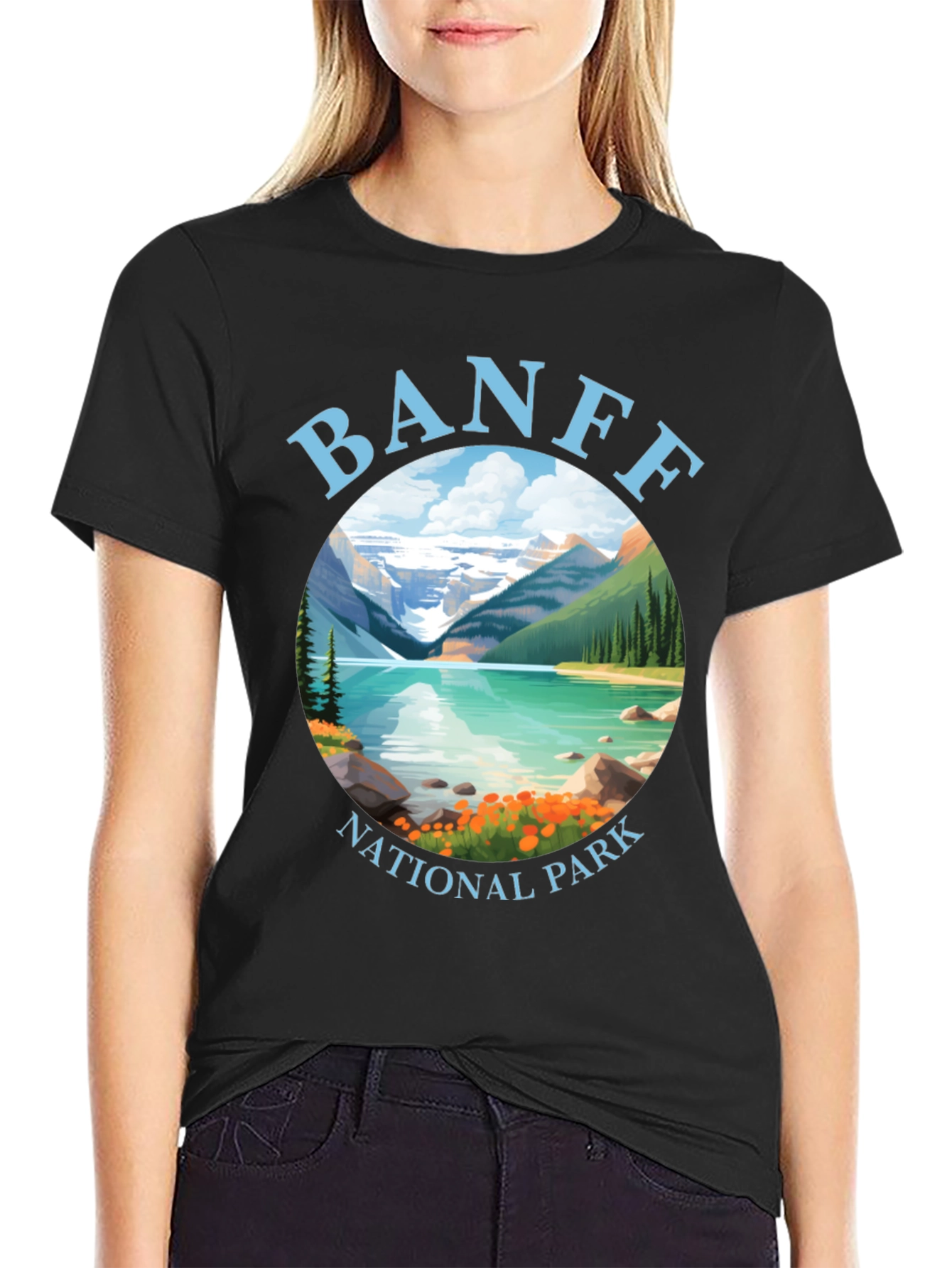 Banff National Park T-Shirt Nature Scene