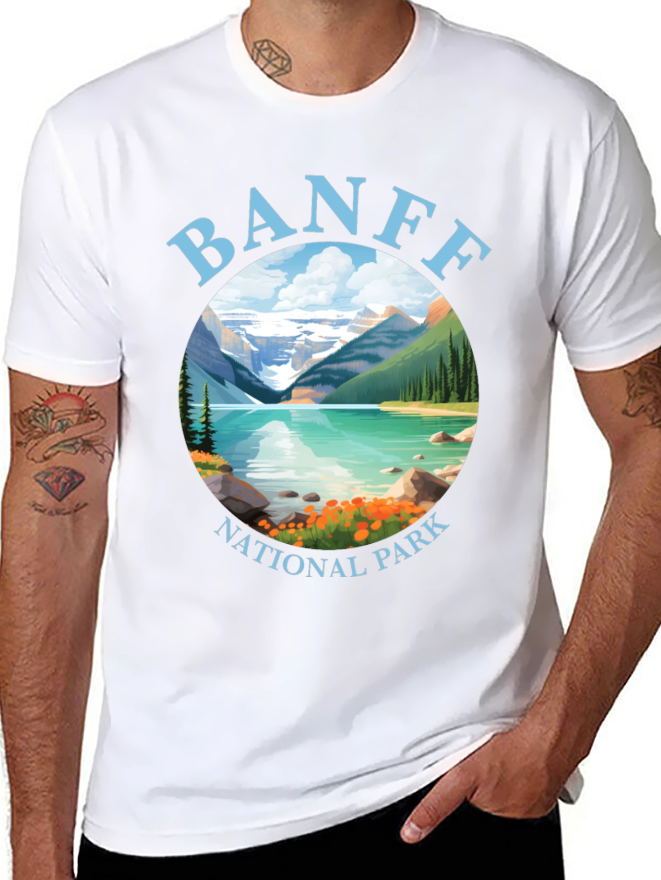Banff National Park T-Shirt Nature Scene