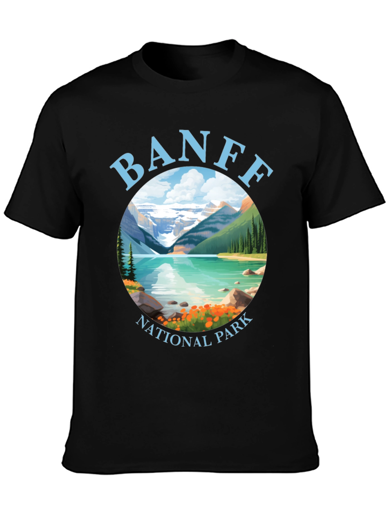 Banff National Park T-Shirt Nature Scene