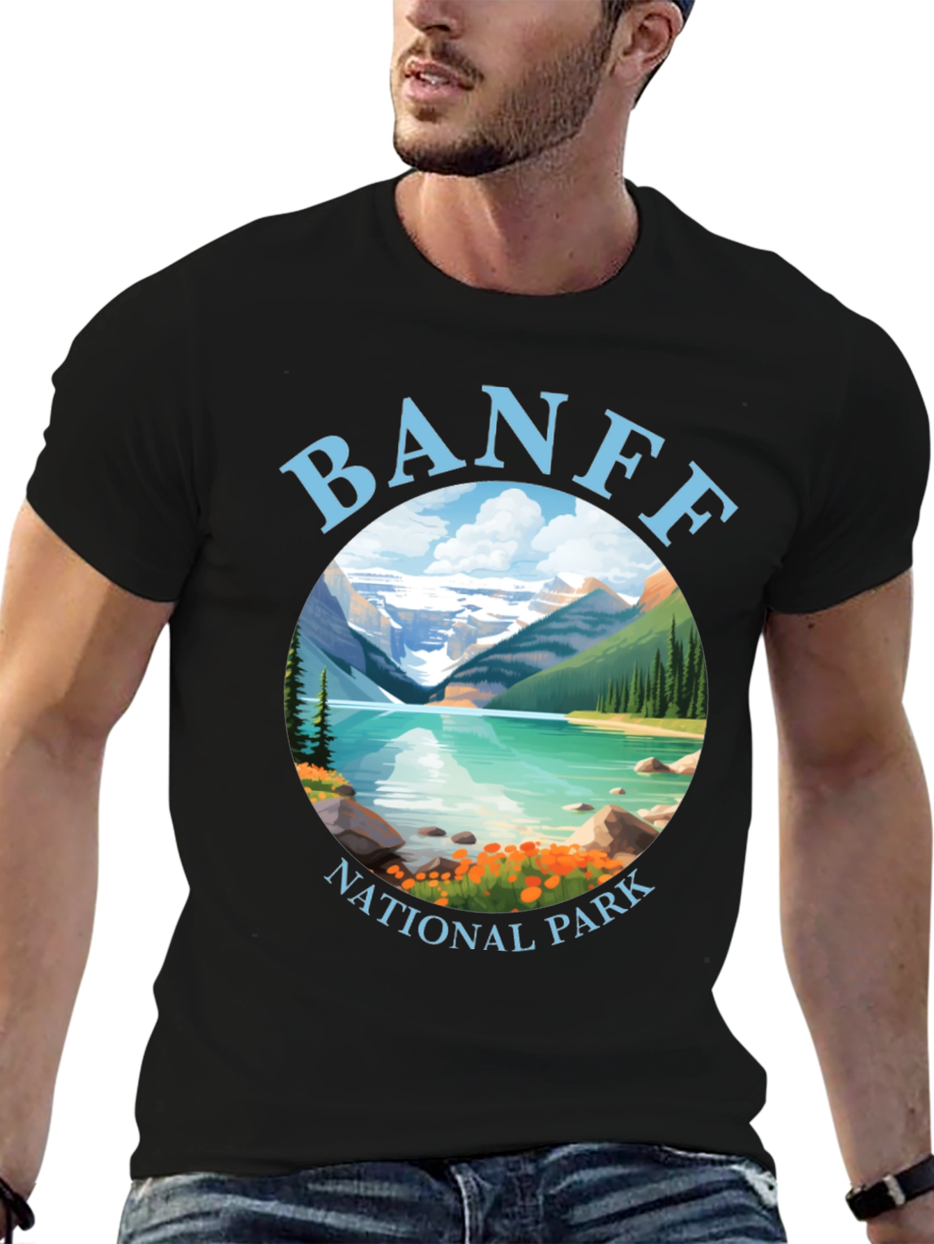 Banff National Park T-Shirt Nature Scene