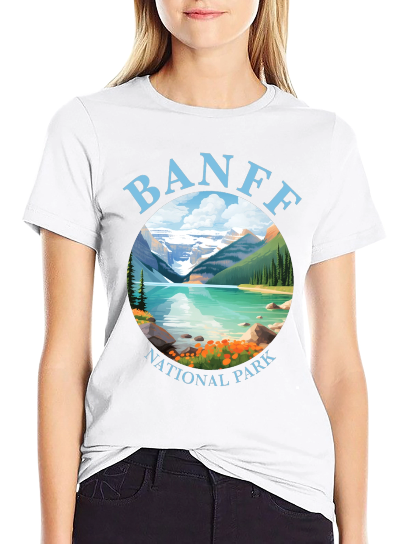 Banff National Park T-Shirt Nature Scene