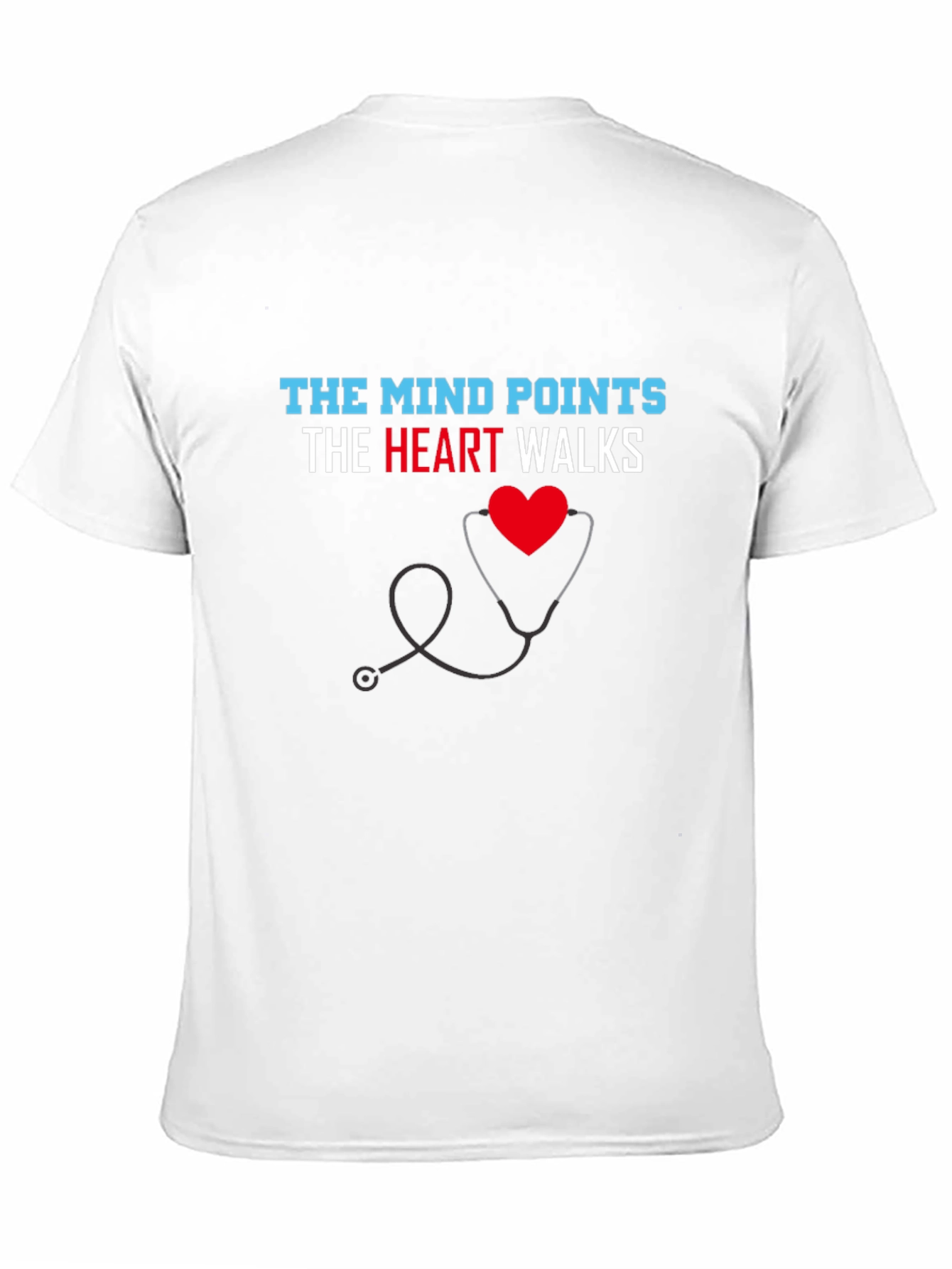 The Mind Points Heart Walks T-Shirt