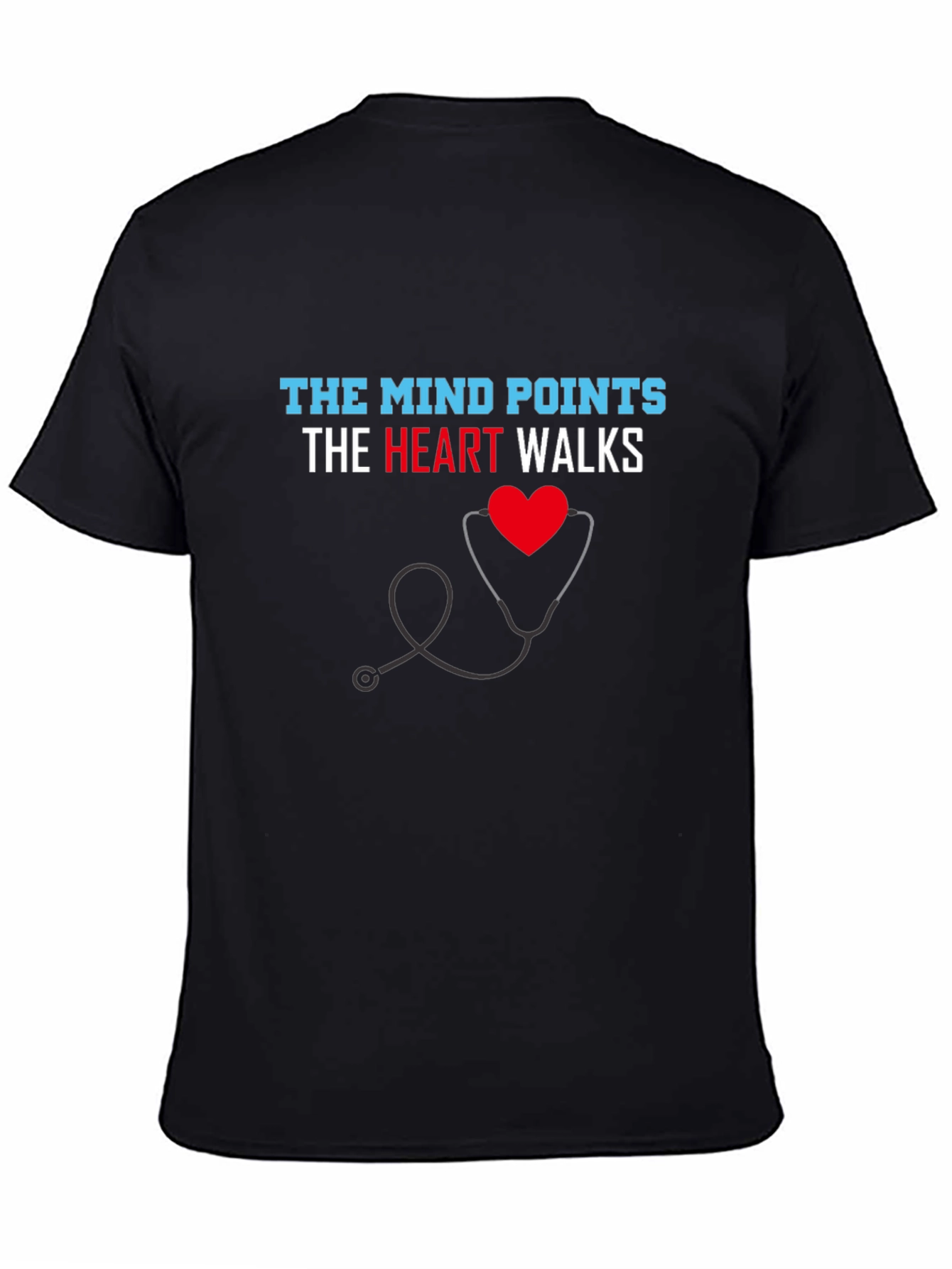 The Mind Points Heart Walks T-Shirt