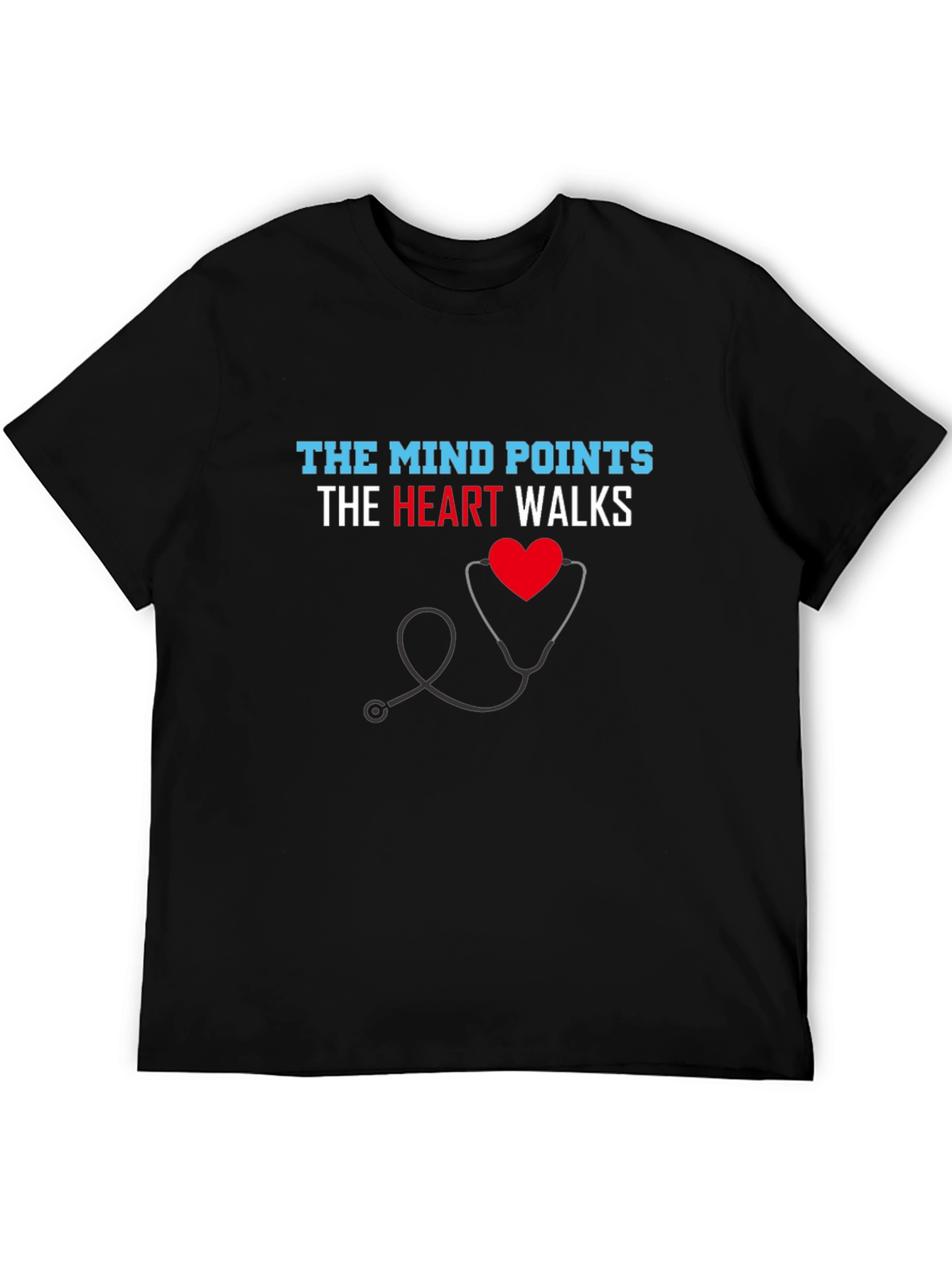 The Mind Points Heart Walks T-Shirt