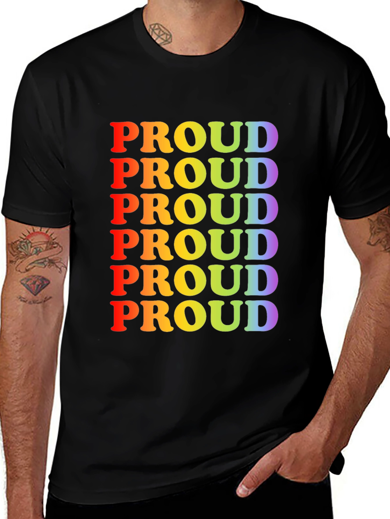 Pride Proud Rainbow T-Shirt