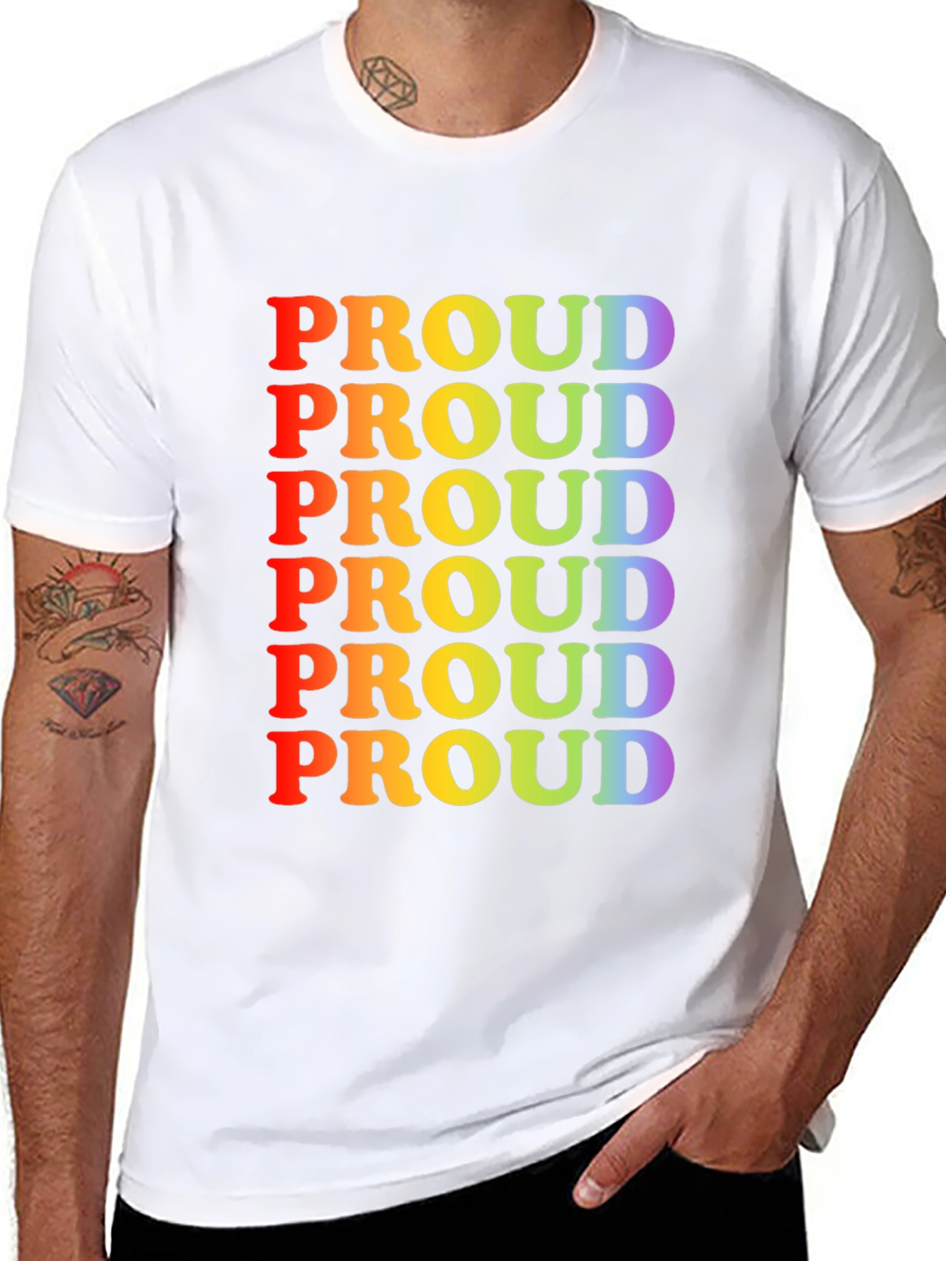 Pride Proud Rainbow T-Shirt