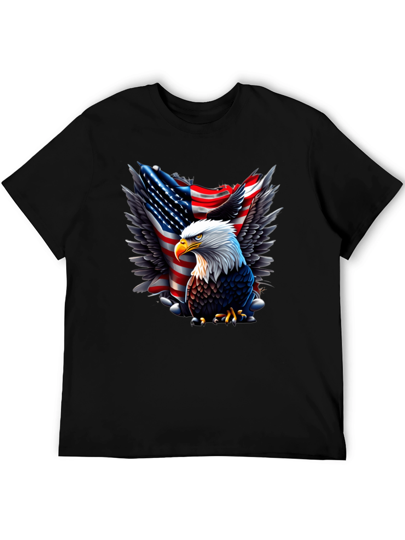 American Eagle Flag Graphic Tee