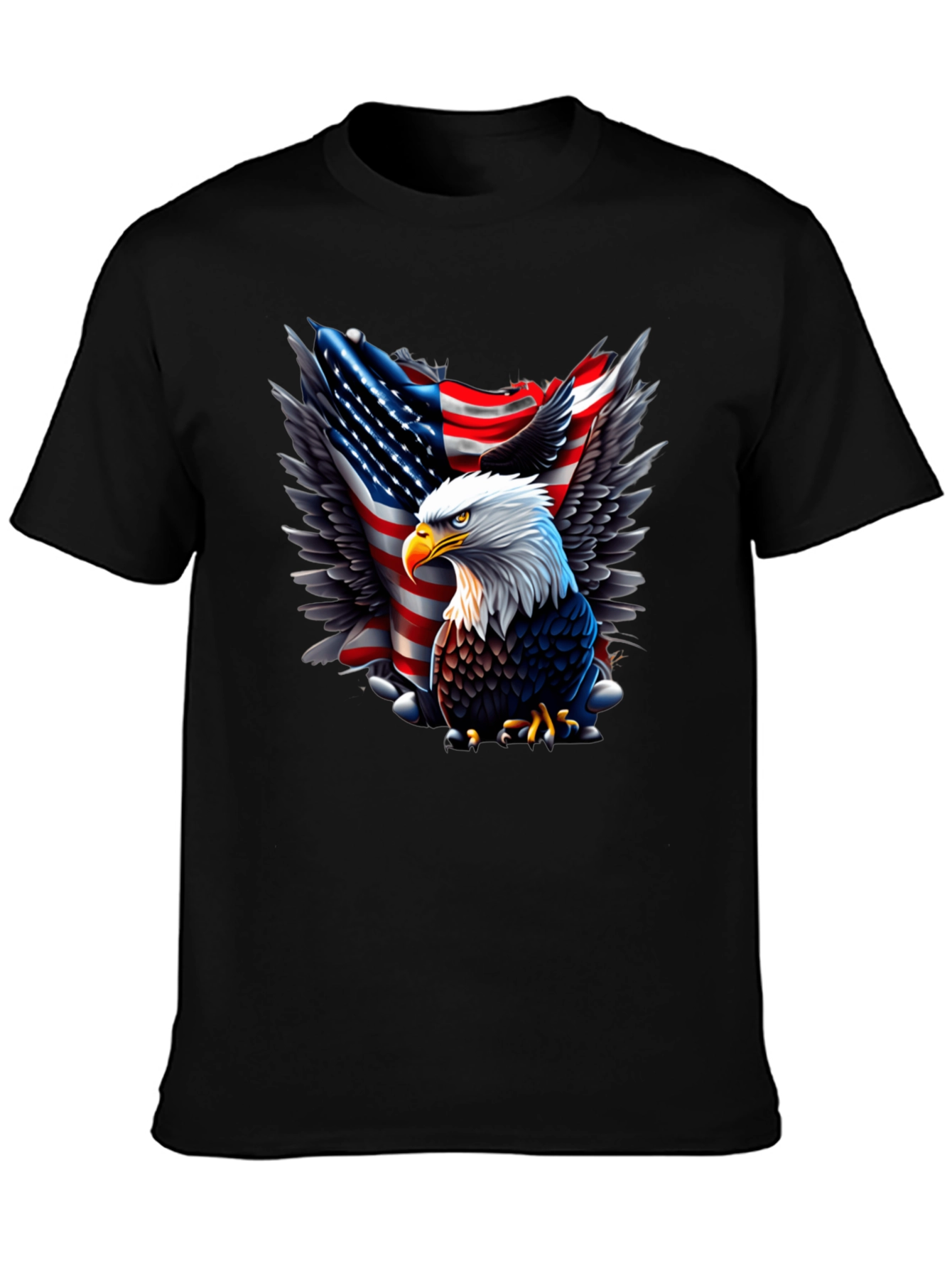 American Eagle Flag Graphic Tee