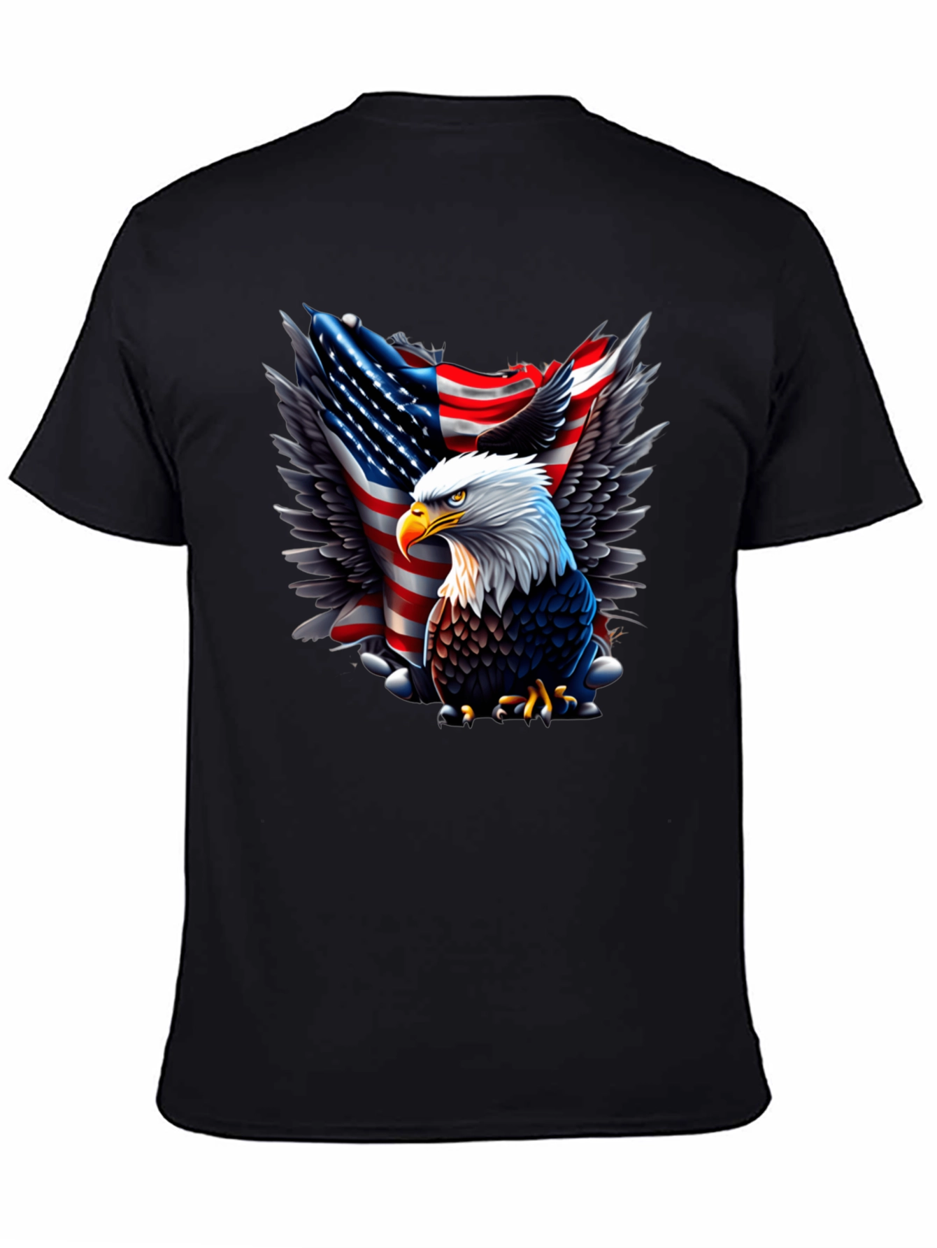 American Eagle Flag Graphic Tee