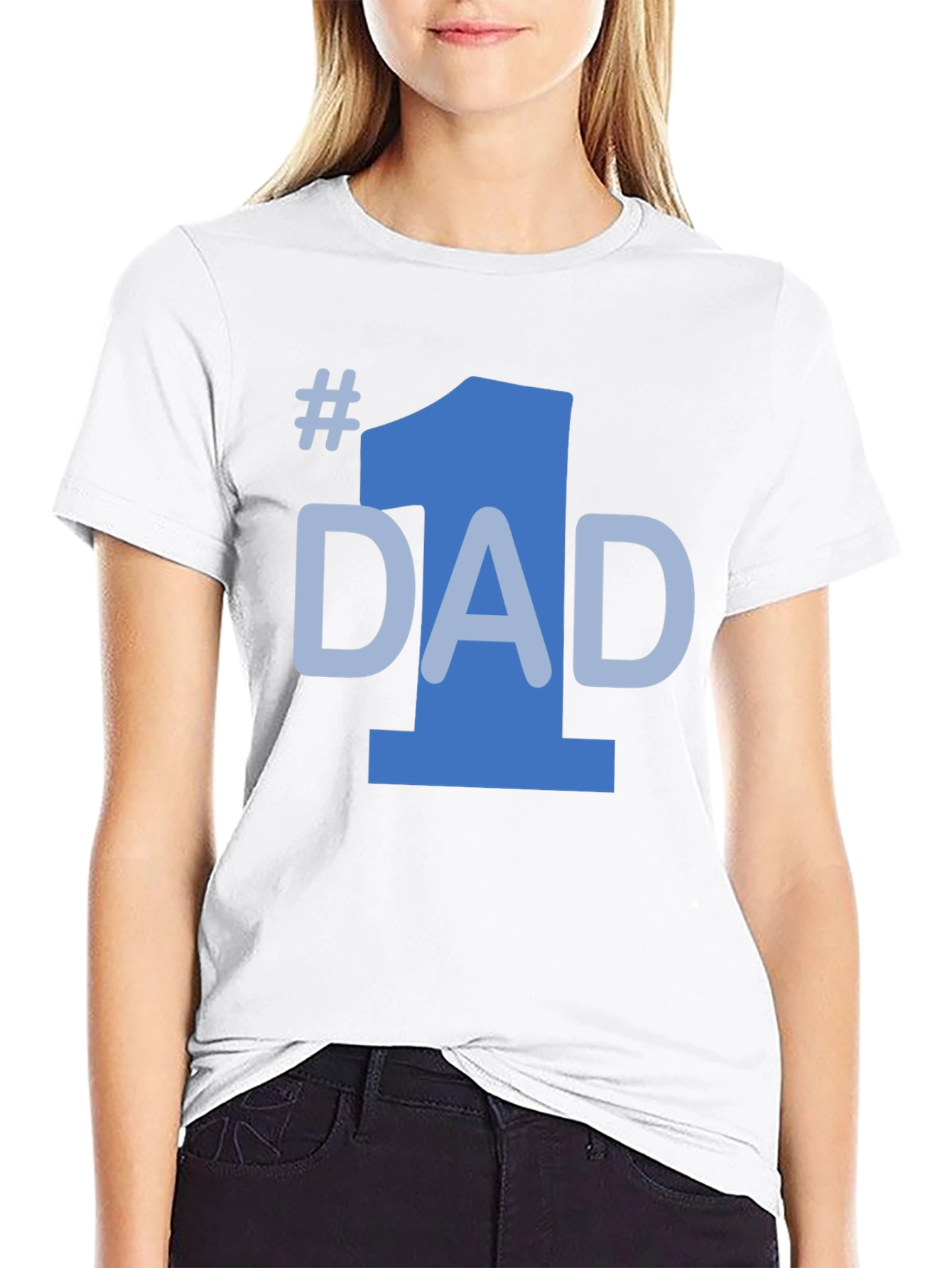 No. 1 Dad T-Shirt - Fathers Day Gift