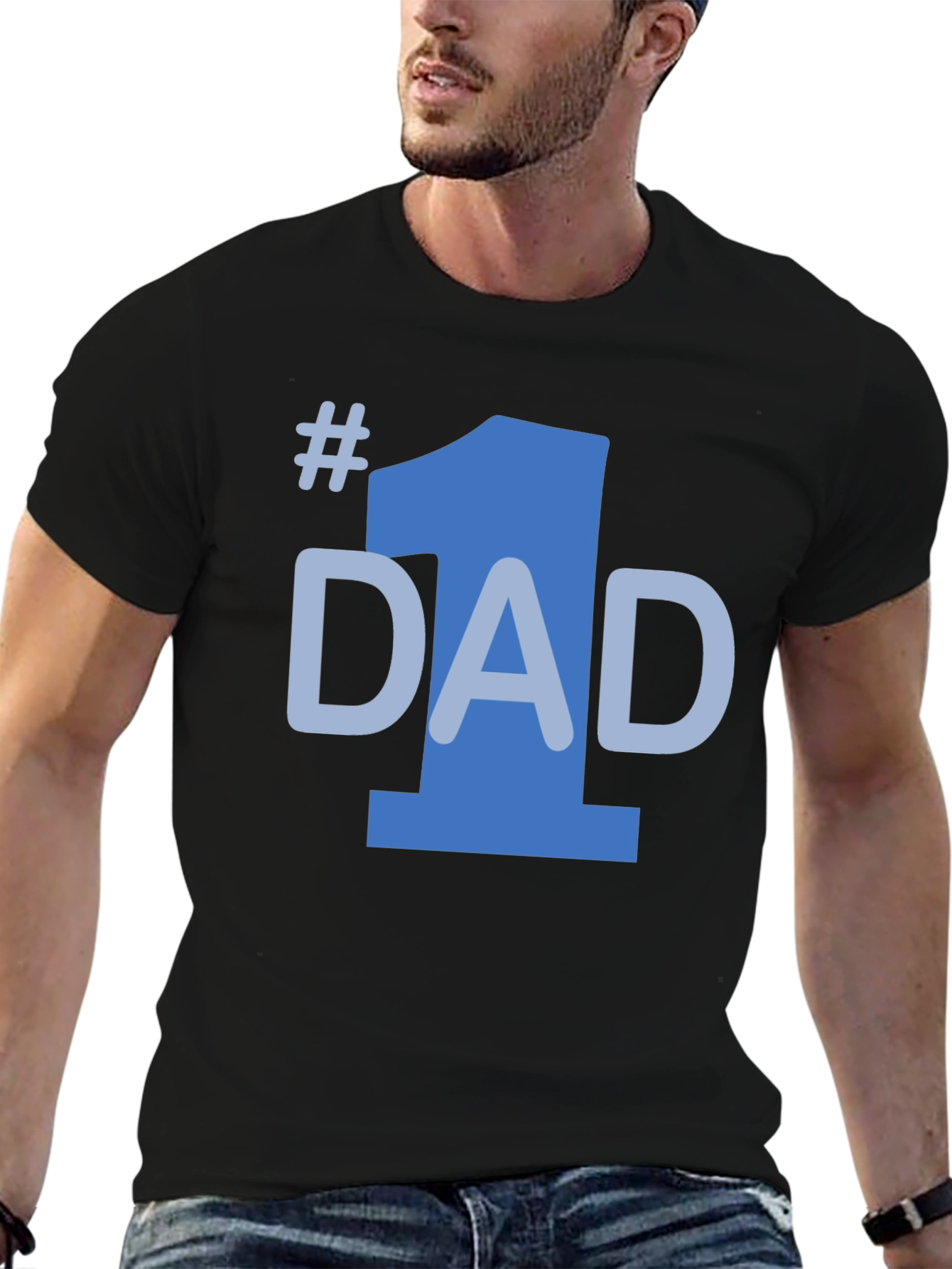 No. 1 Dad T-Shirt - Fathers Day Gift