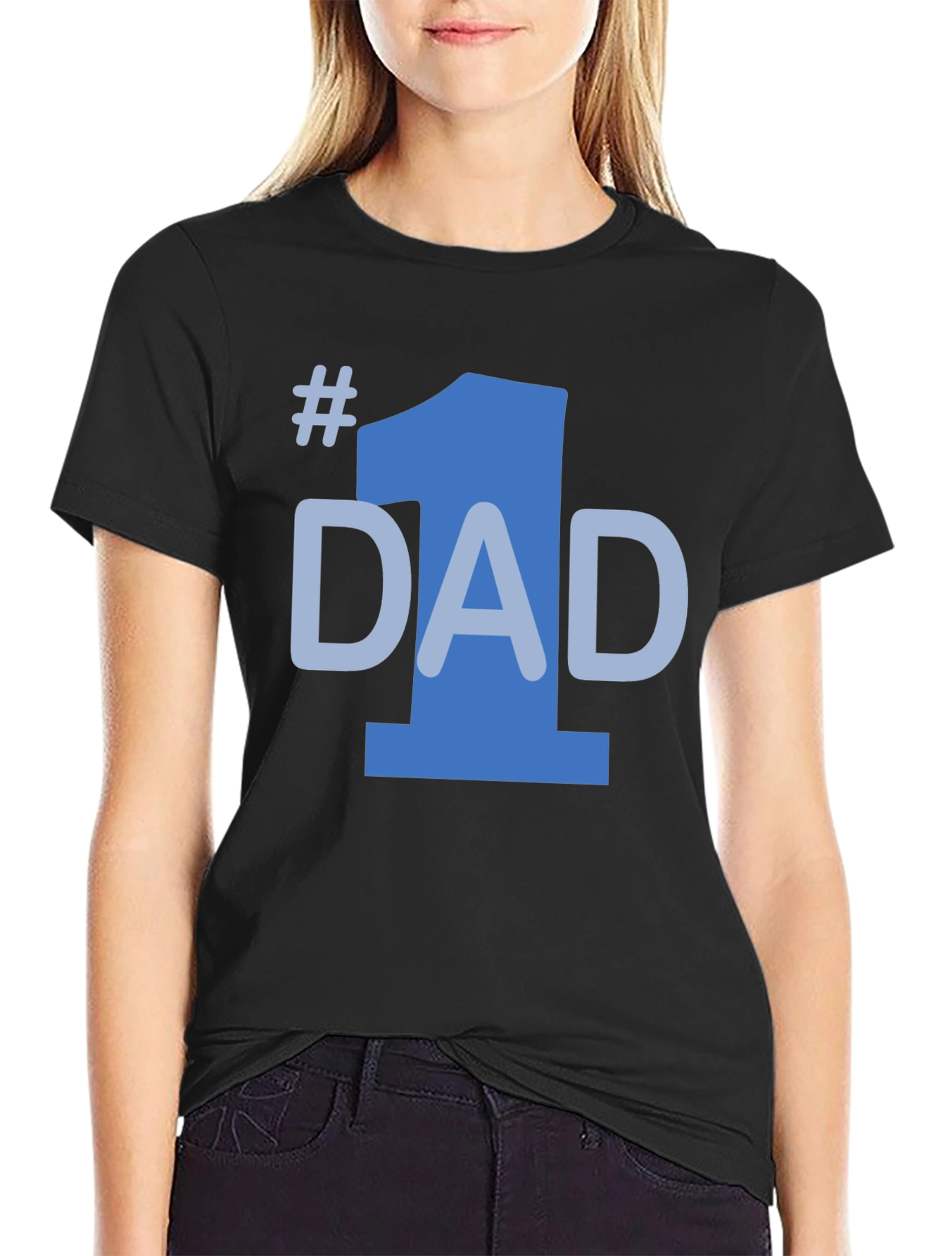 No. 1 Dad T-Shirt - Fathers Day Gift