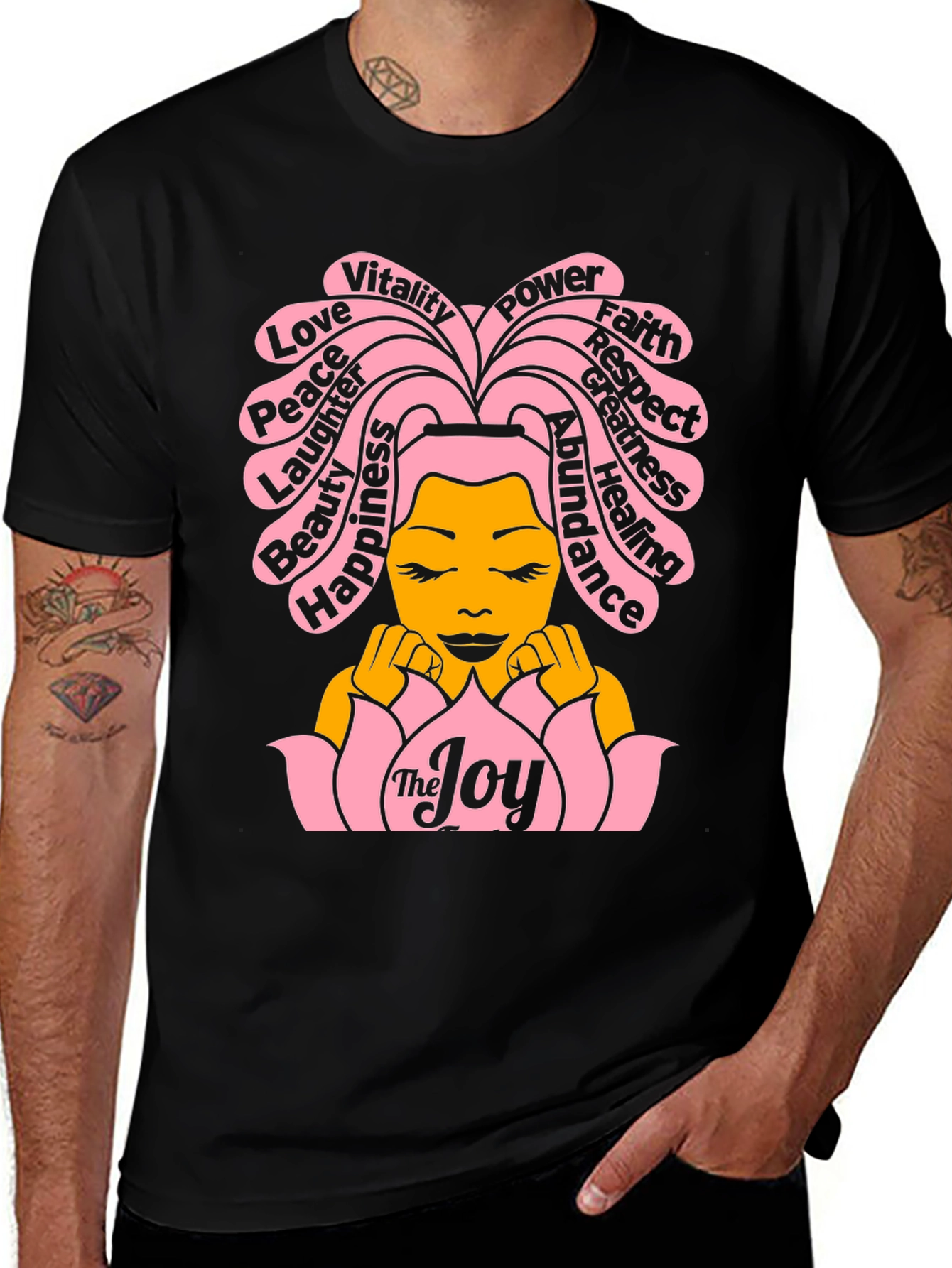 The Joy Lotus Graphic T-Shirt