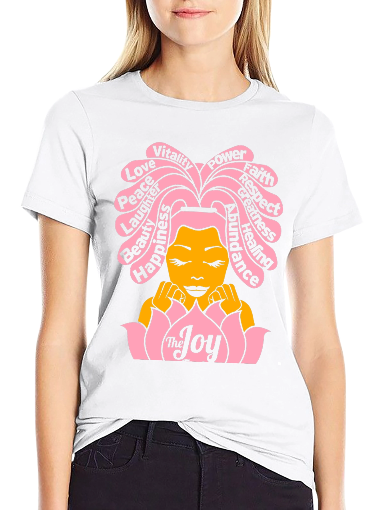 The Joy Lotus Graphic T-Shirt